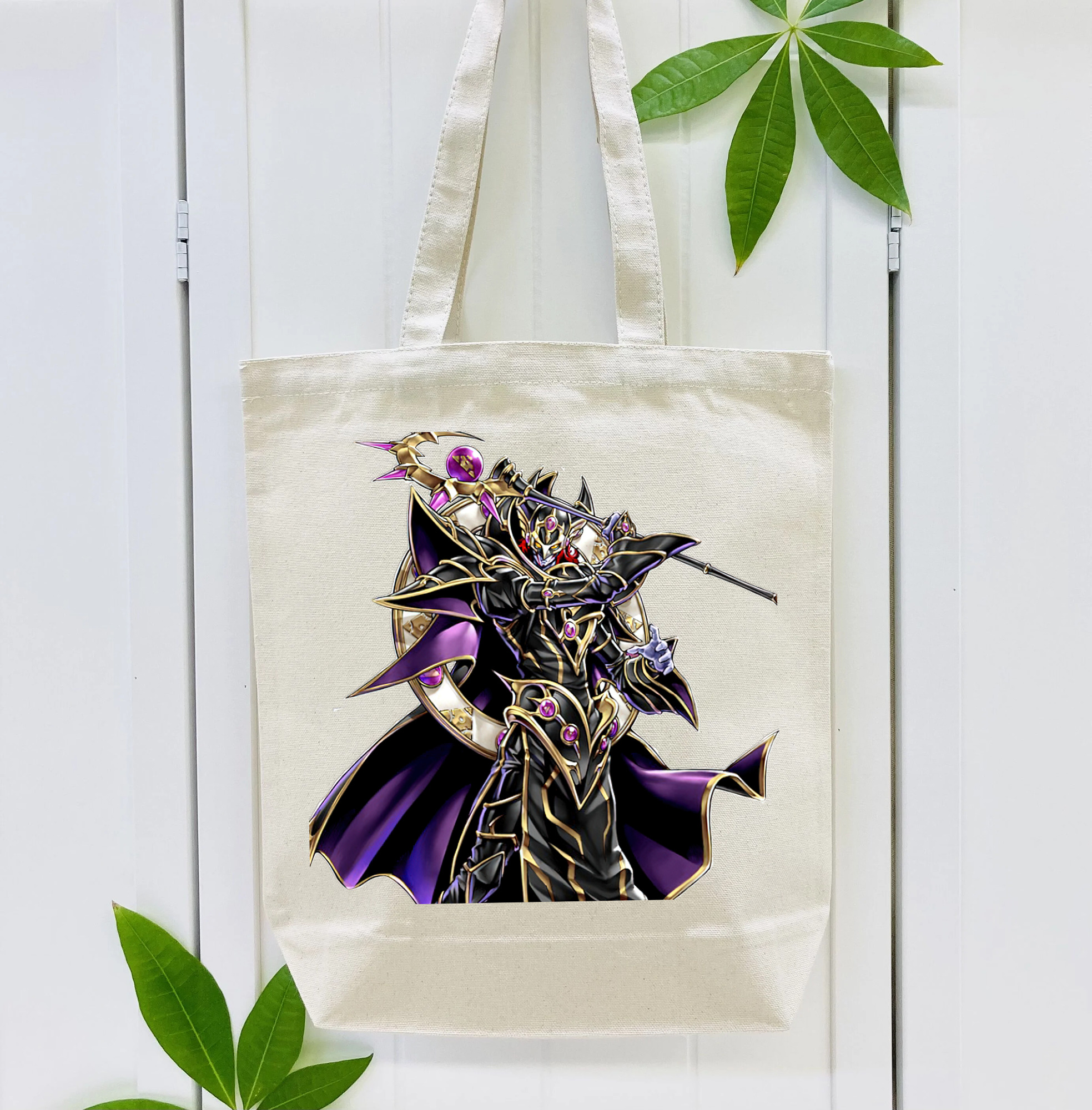 遊☆戯☆王 Yu-Gi-Oh! 縦型キャンバス生地手提げバッグ　トートバッグ