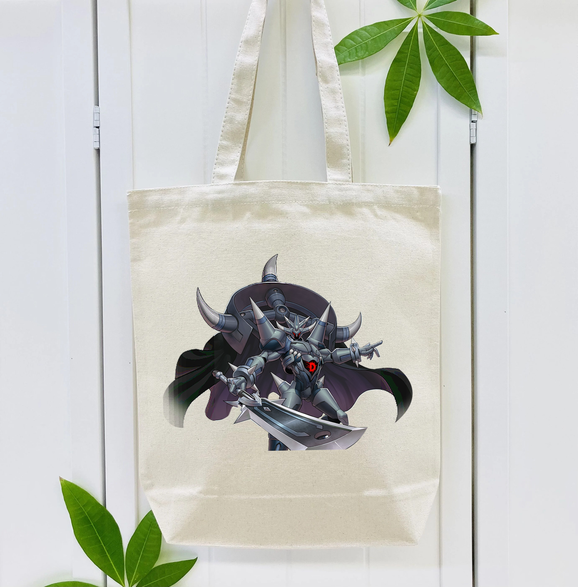 遊☆戯☆王 Yu-Gi-Oh! 縦型キャンバス生地手提げバッグ　トートバッグ