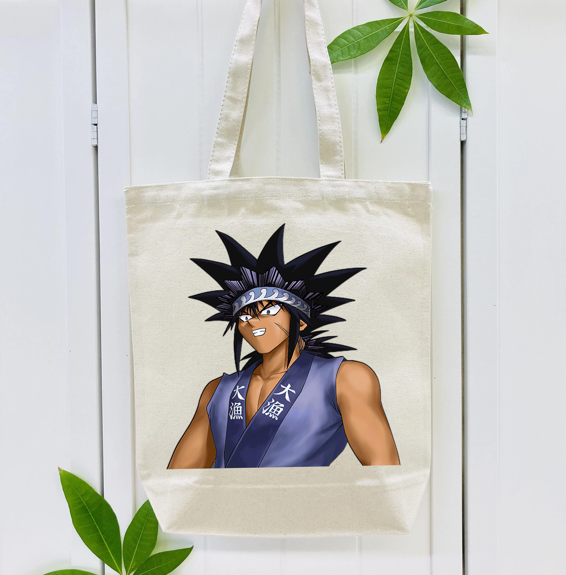 遊☆戯☆王 Yu-Gi-Oh! 縦型キャンバス生地手提げバッグ　トートバッグ
