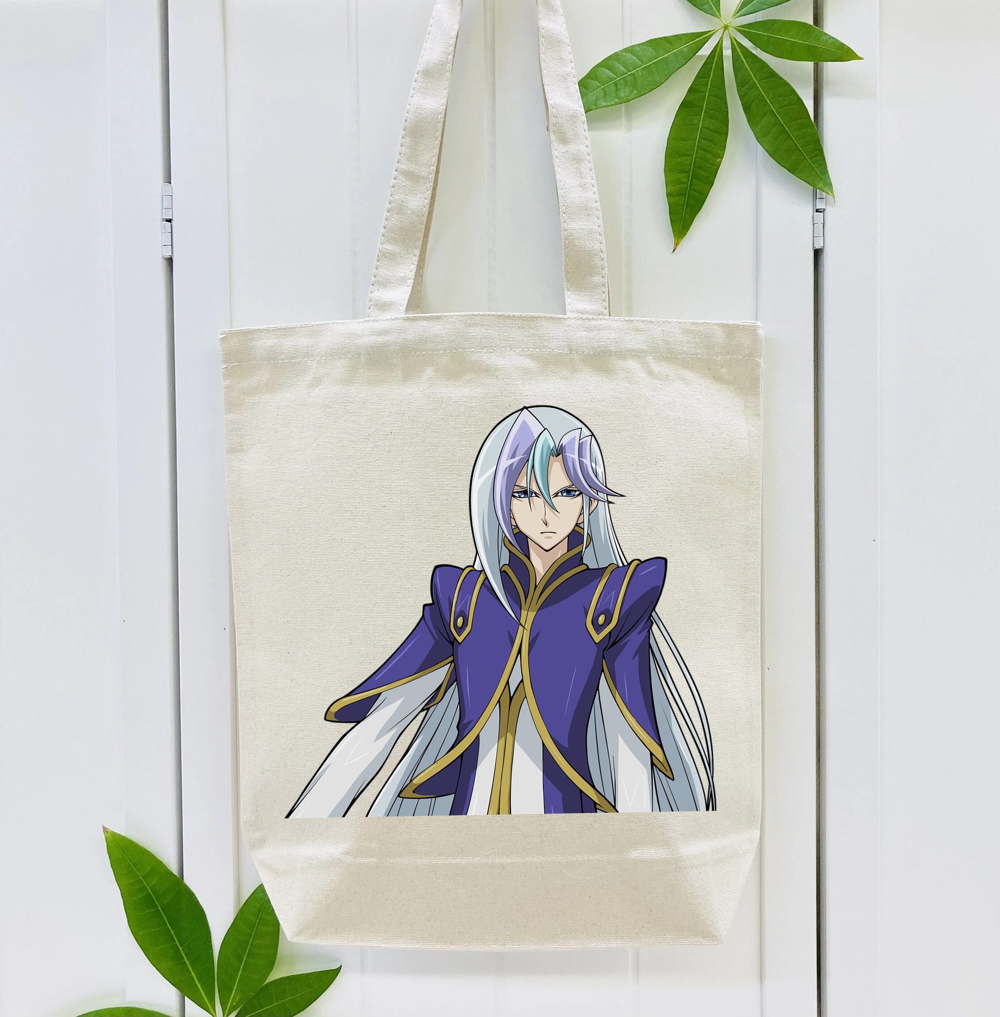 遊☆戯☆王 Yu-Gi-Oh! 縦型キャンバス生地手提げバッグ　トートバッグ