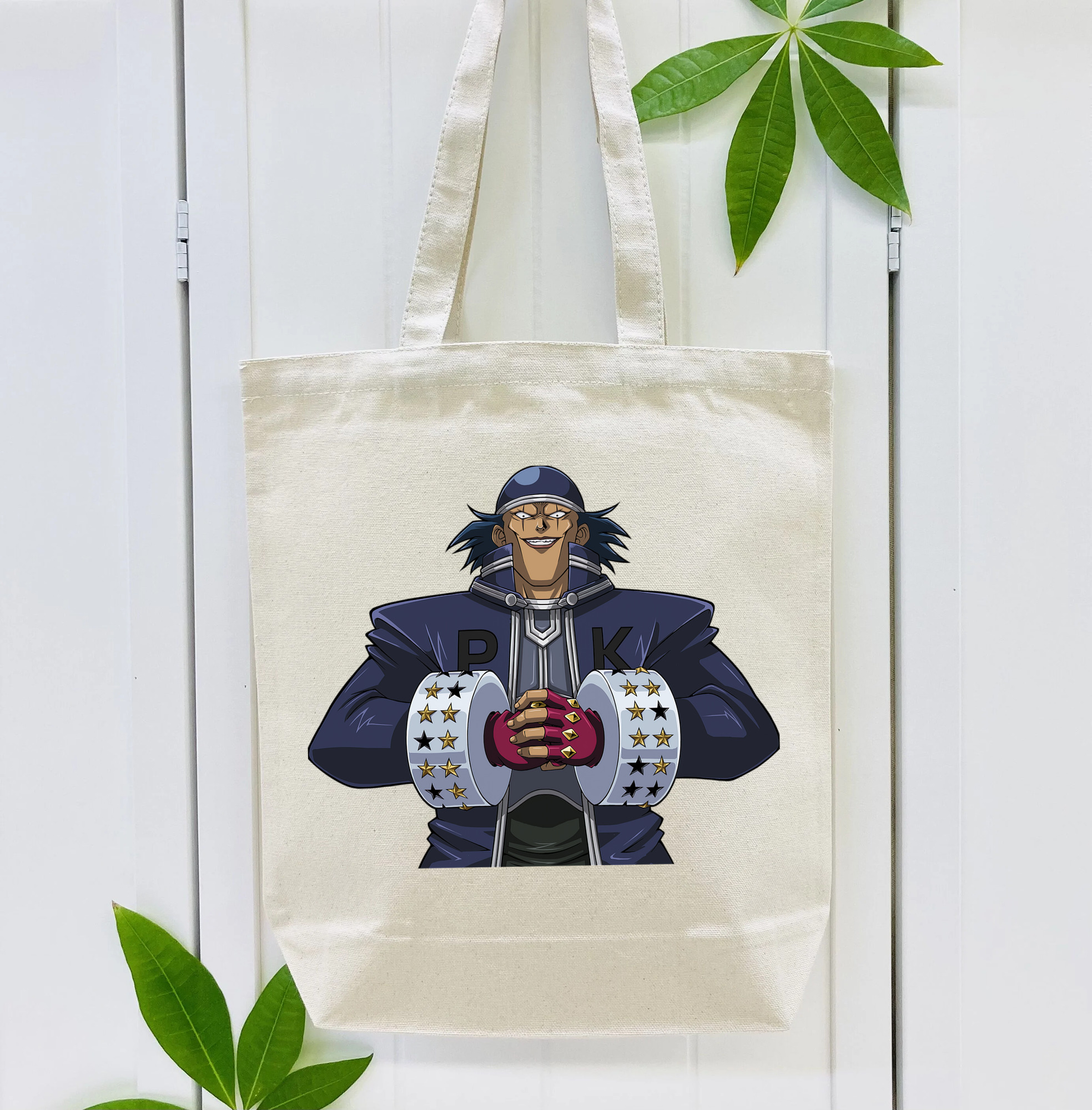 遊☆戯☆王 Yu-Gi-Oh! 縦型キャンバス生地手提げバッグ　トートバッグ
