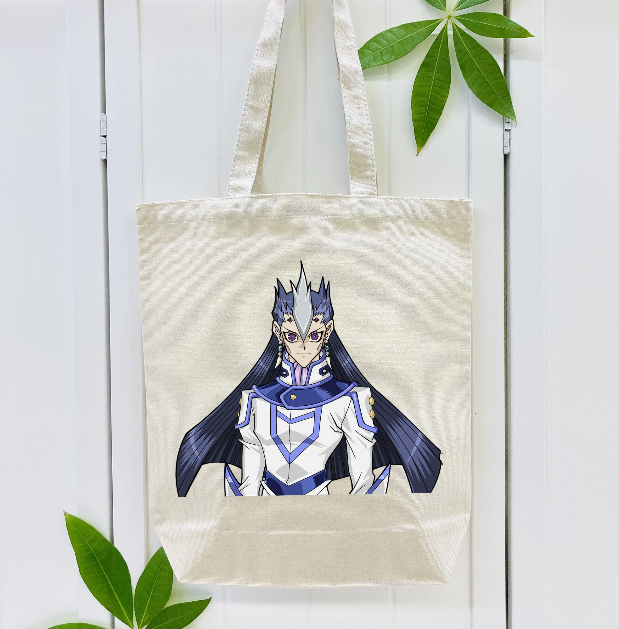 遊☆戯☆王 Yu-Gi-Oh! 縦型キャンバス生地手提げバッグ　トートバッグ