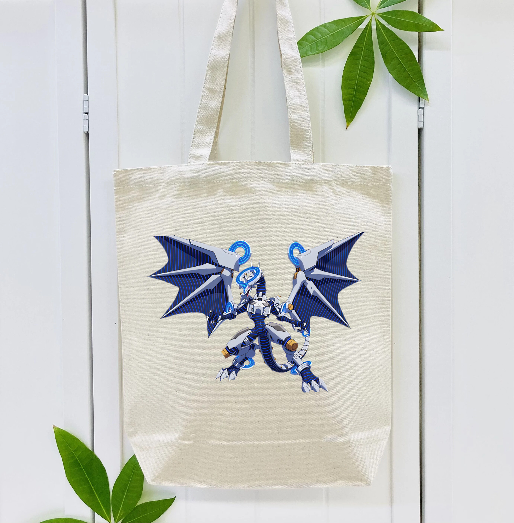 遊☆戯☆王 Yu-Gi-Oh! 縦型キャンバス生地手提げバッグ　トートバッグ