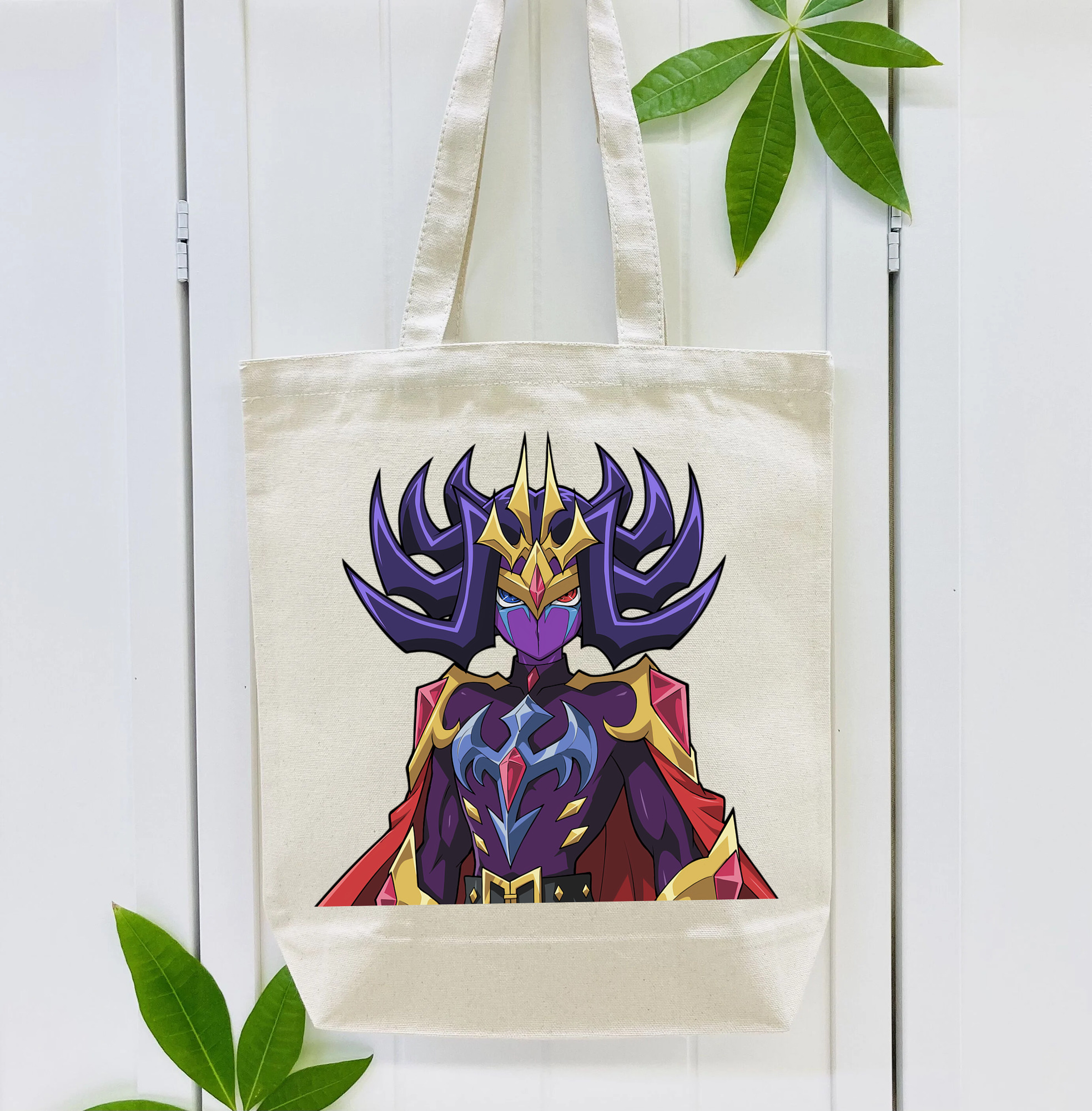 遊☆戯☆王 Yu-Gi-Oh! 縦型キャンバス生地手提げバッグ　トートバッグ