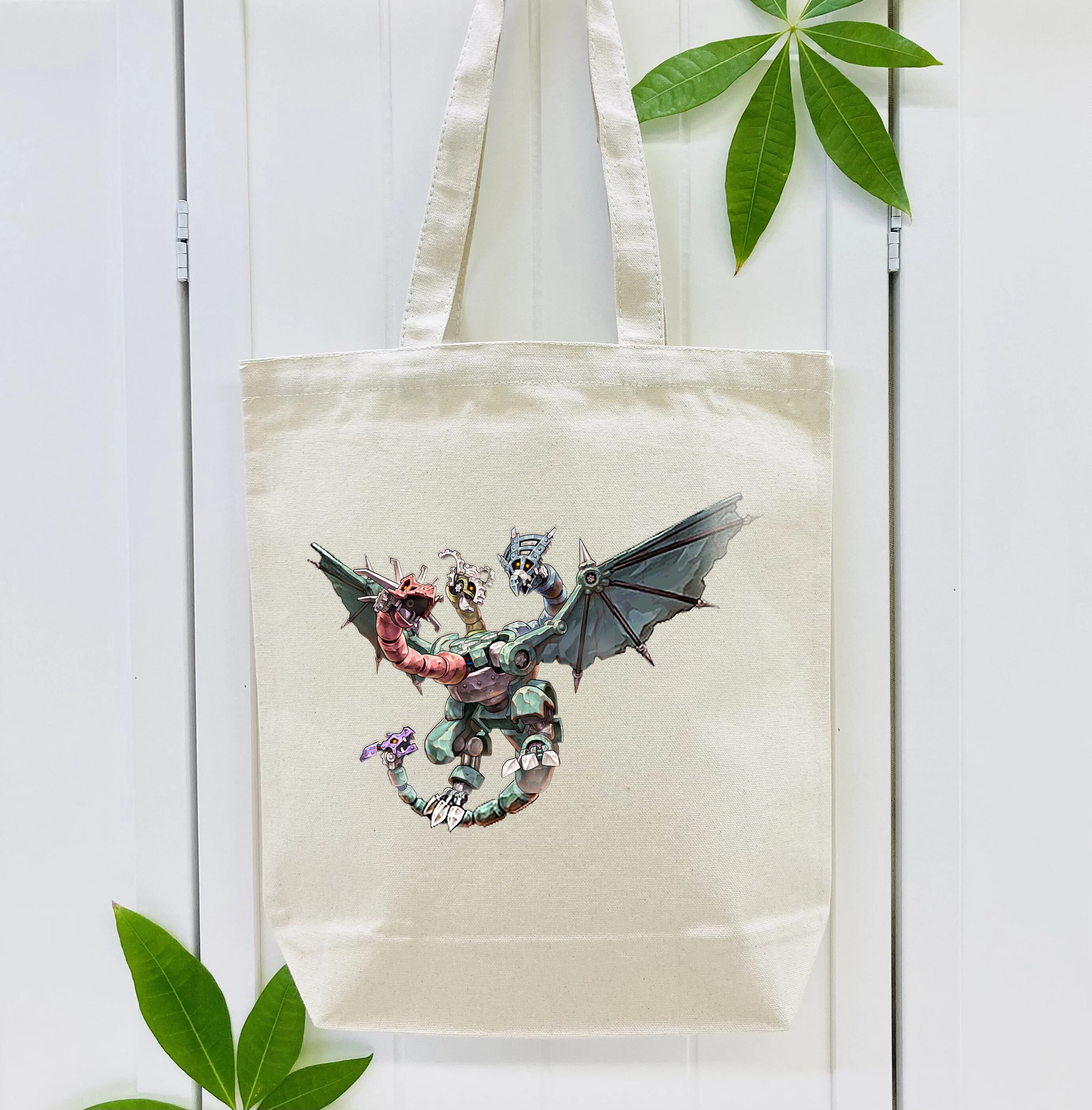 遊☆戯☆王 Yu-Gi-Oh! 縦型キャンバス生地手提げバッグ　トートバッグ