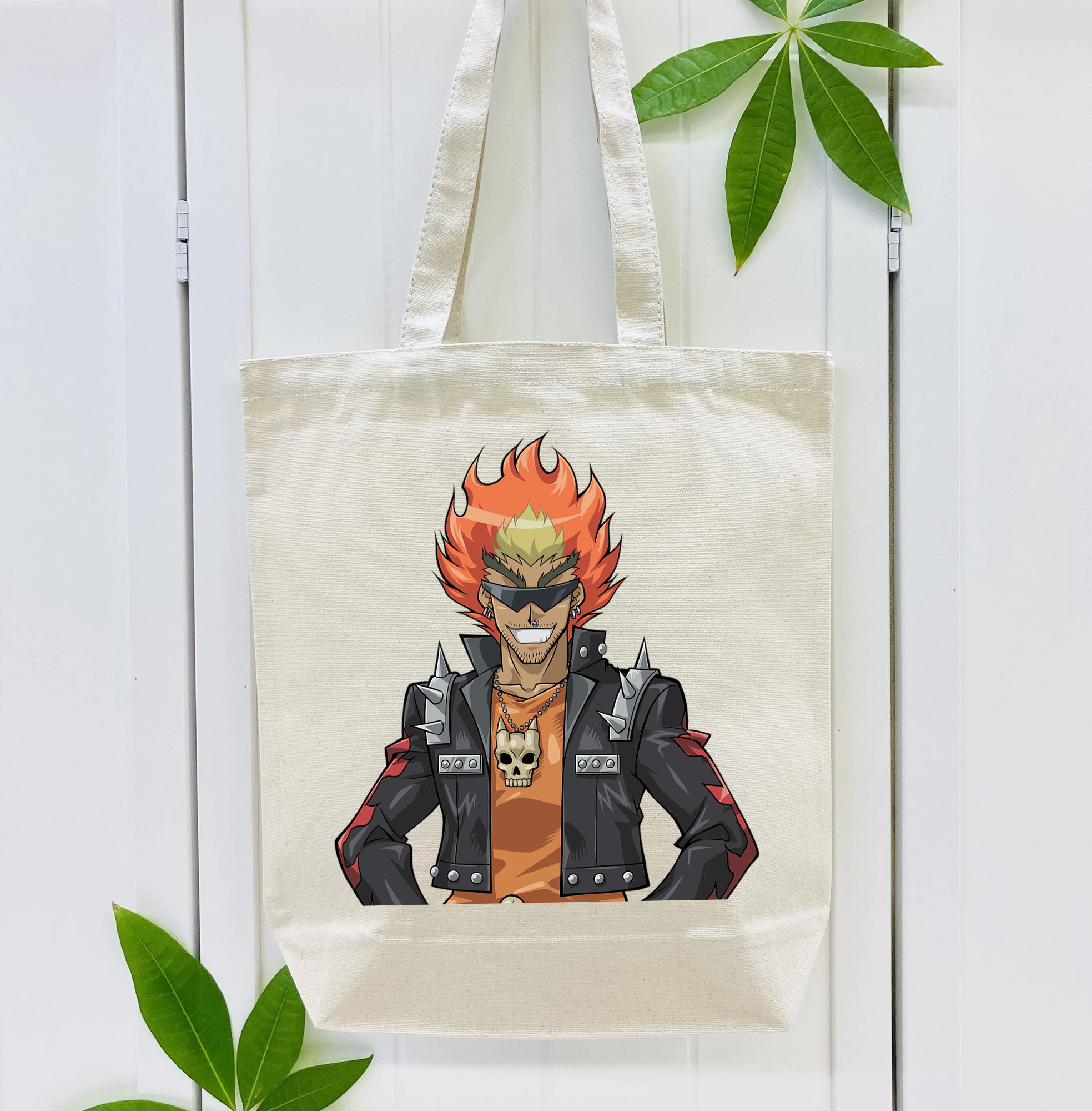 遊☆戯☆王 Yu-Gi-Oh! 縦型キャンバス生地手提げバッグ　トートバッグ