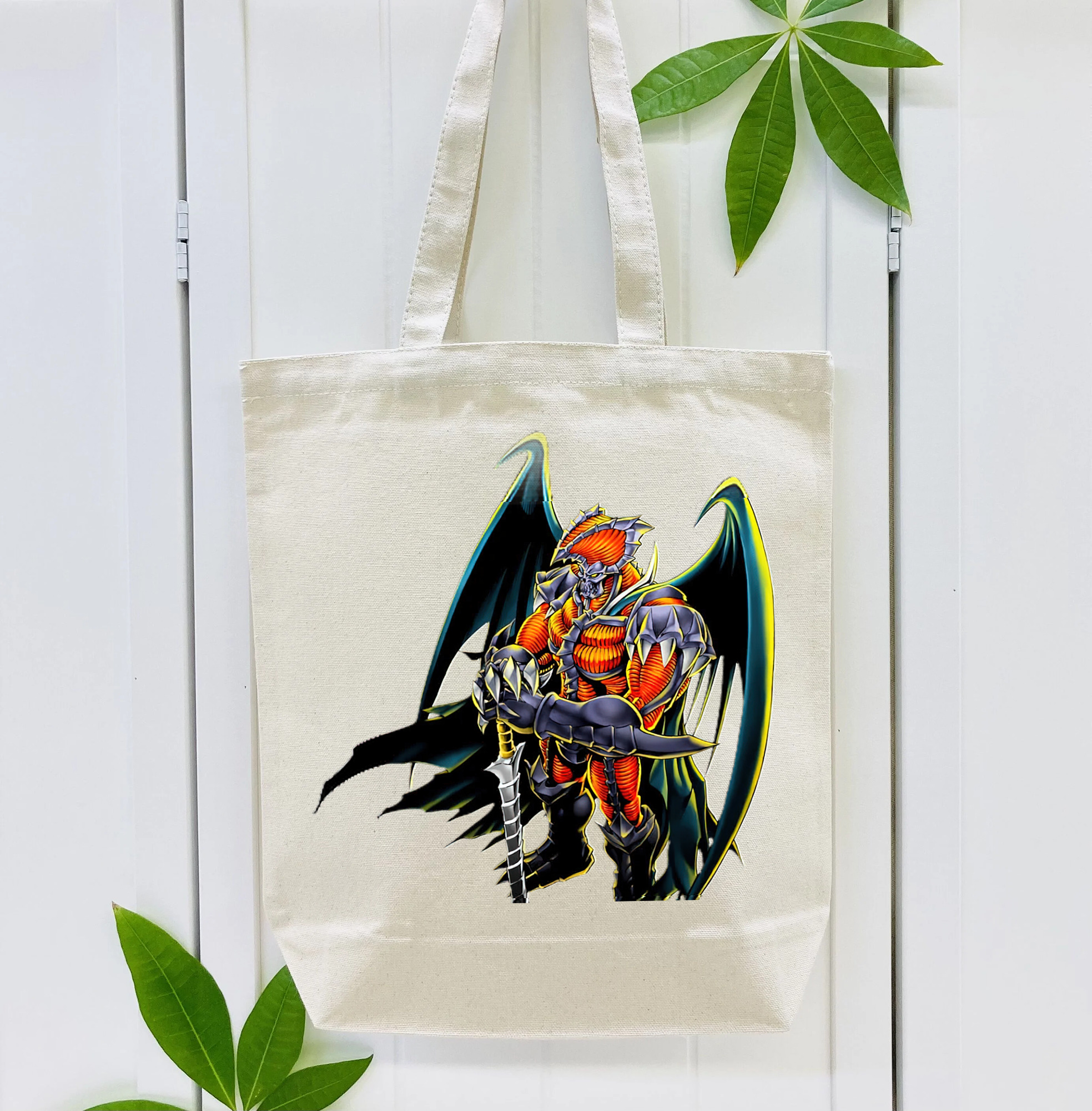 遊☆戯☆王 Yu-Gi-Oh! 縦型キャンバス生地手提げバッグ　トートバッグ