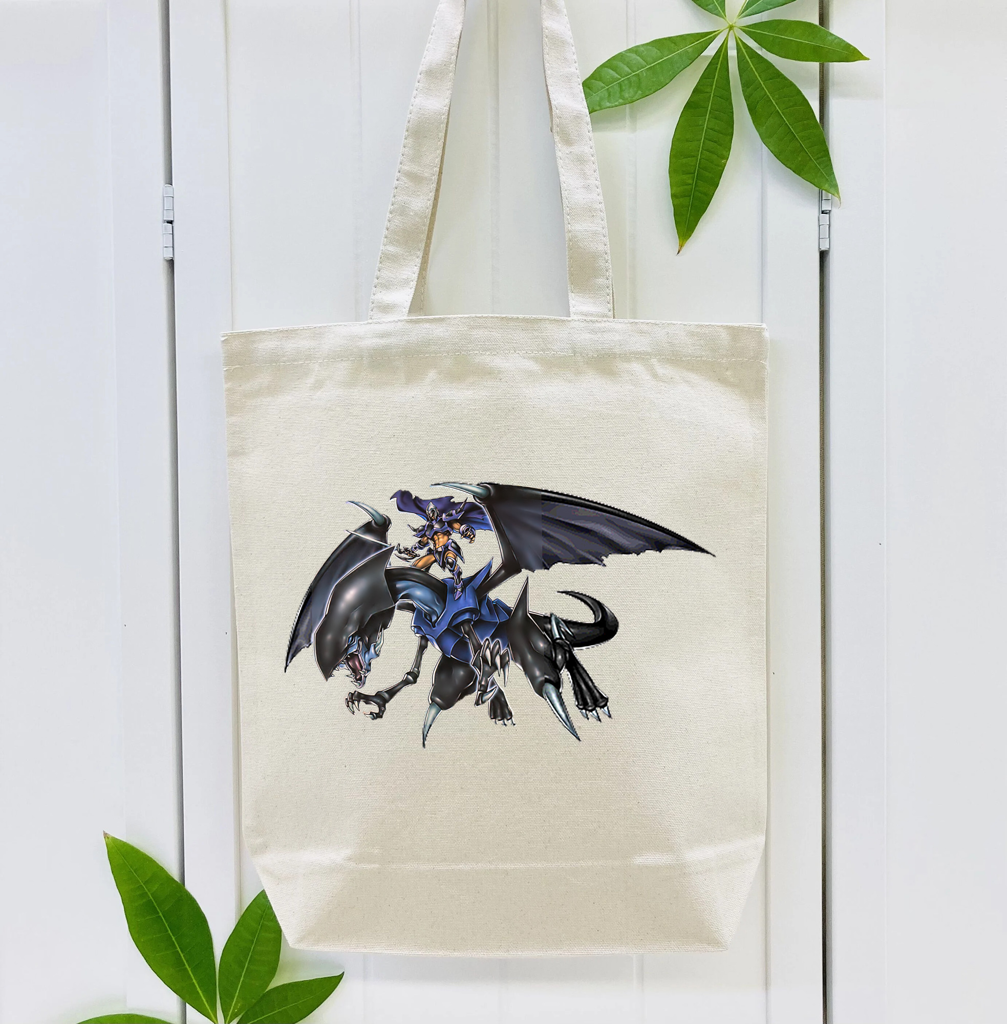 遊☆戯☆王 Yu-Gi-Oh! 縦型キャンバス生地手提げバッグ　トートバッグ
