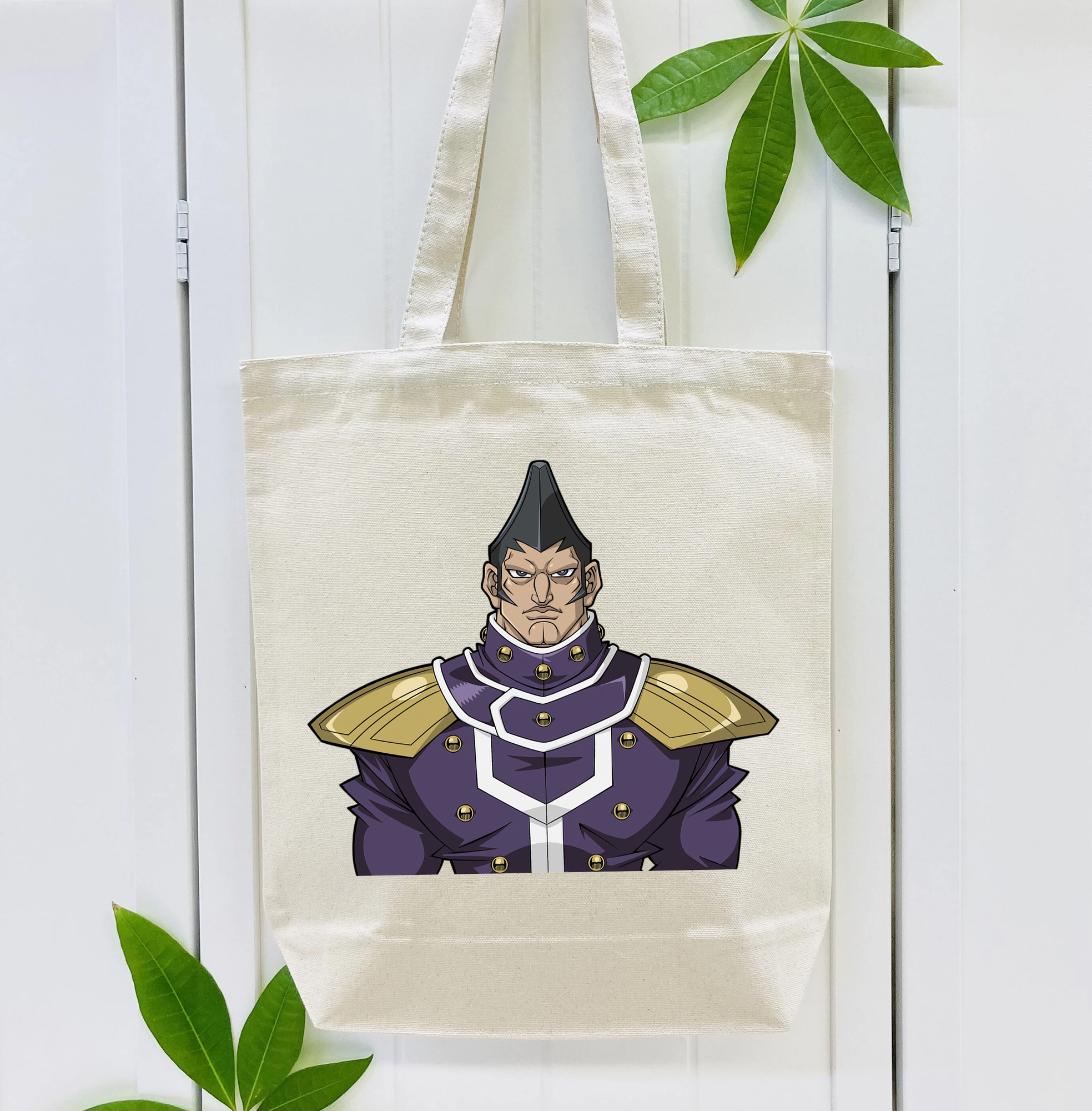 遊☆戯☆王 Yu-Gi-Oh! 縦型キャンバス生地手提げバッグ　トートバッグ
