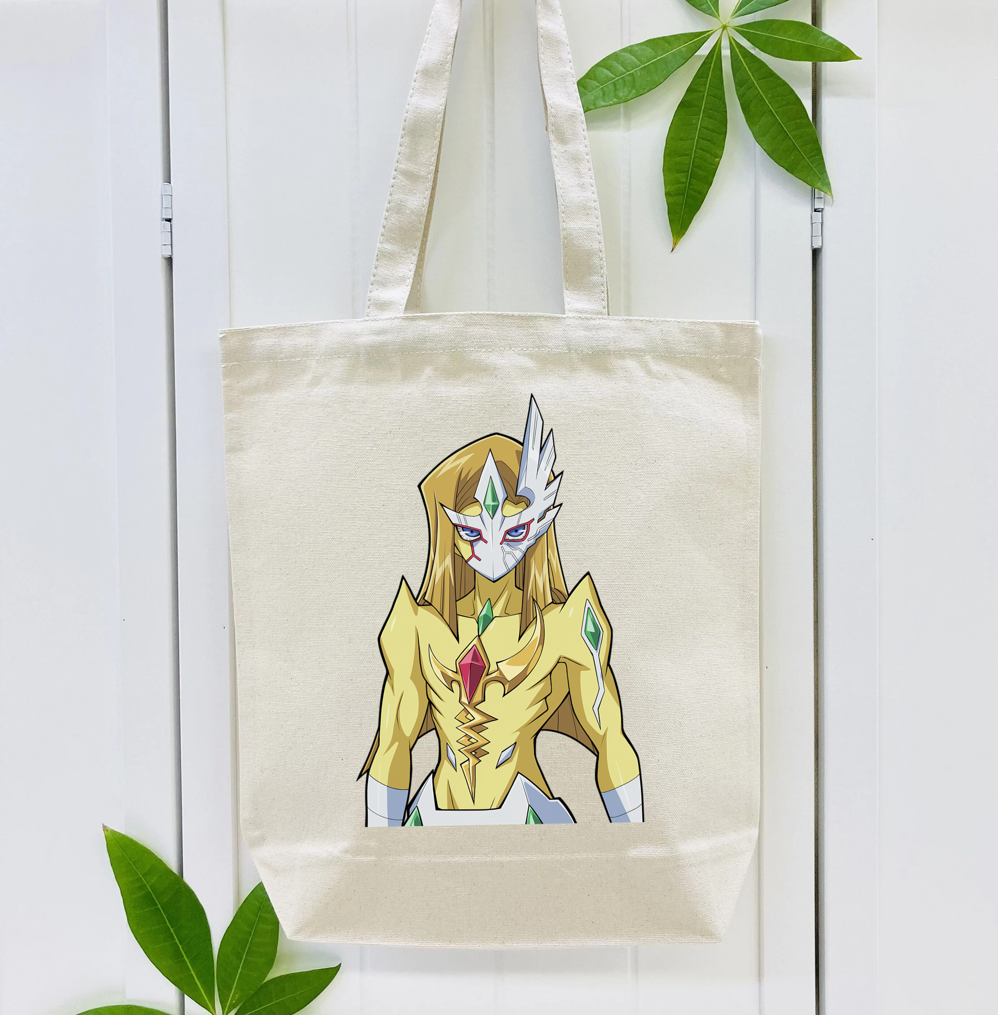 遊☆戯☆王 Yu-Gi-Oh! 縦型キャンバス生地手提げバッグ　トートバッグ