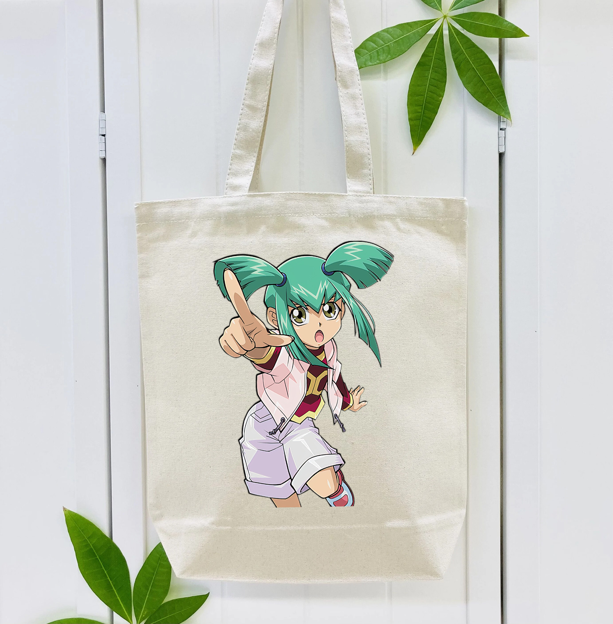 遊☆戯☆王 Yu-Gi-Oh! 縦型キャンバス生地手提げバッグ　トートバッグ