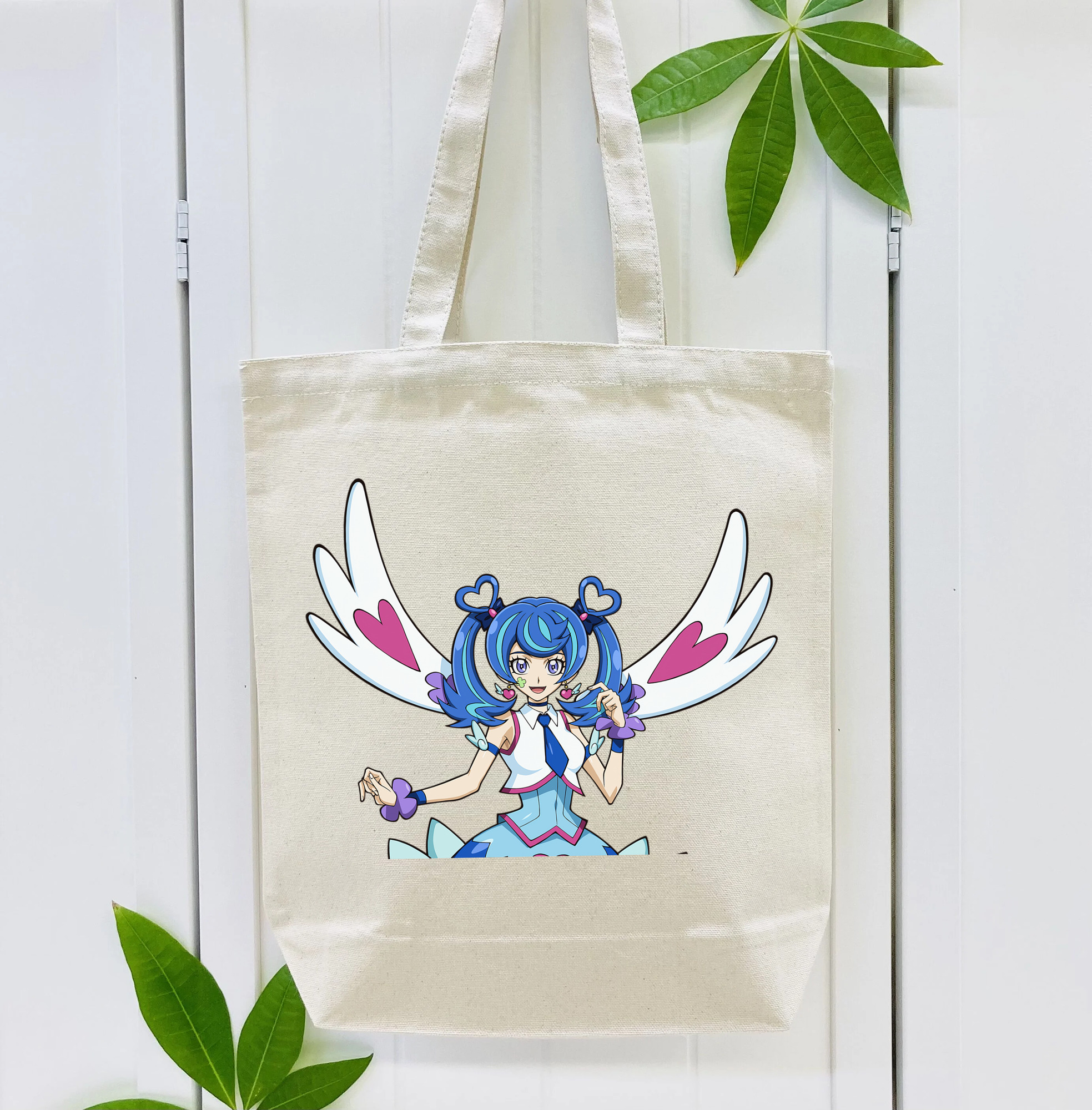 遊☆戯☆王 Yu-Gi-Oh! 縦型キャンバス生地手提げバッグ　トートバッグ