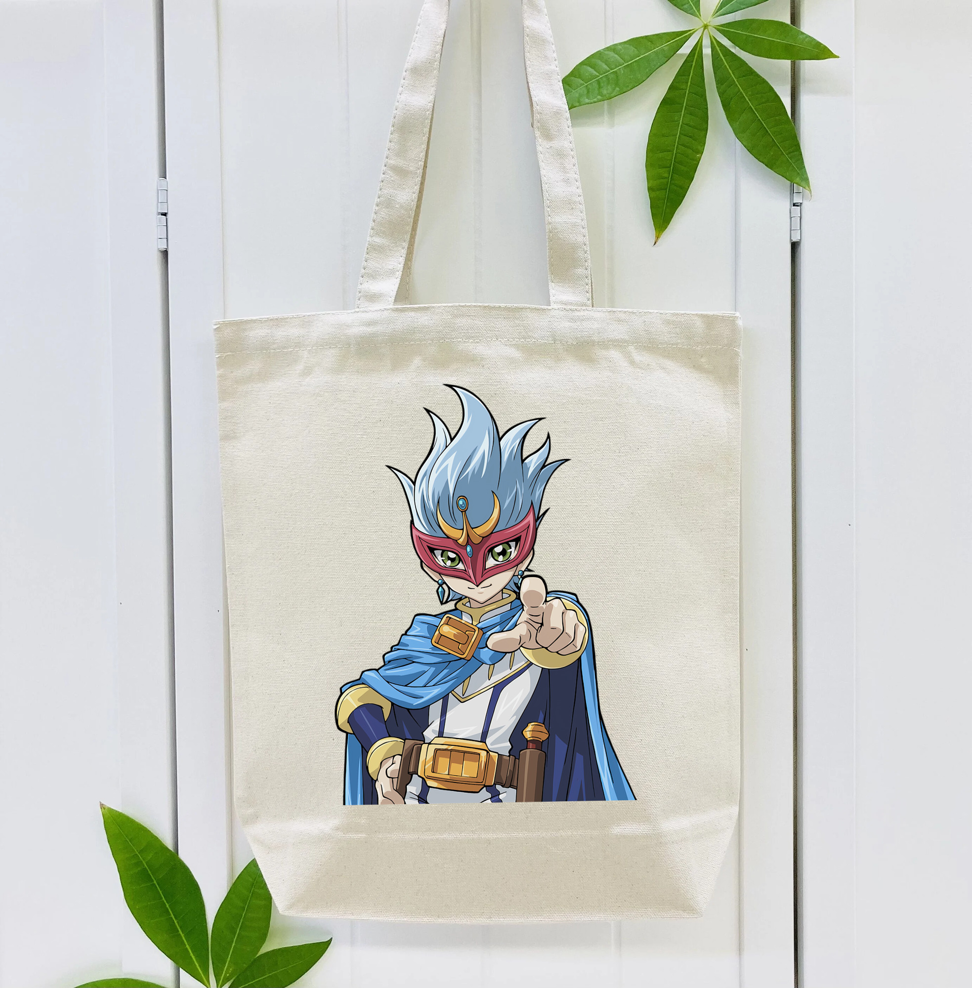 遊☆戯☆王 Yu-Gi-Oh! 縦型キャンバス生地手提げバッグ　トートバッグ