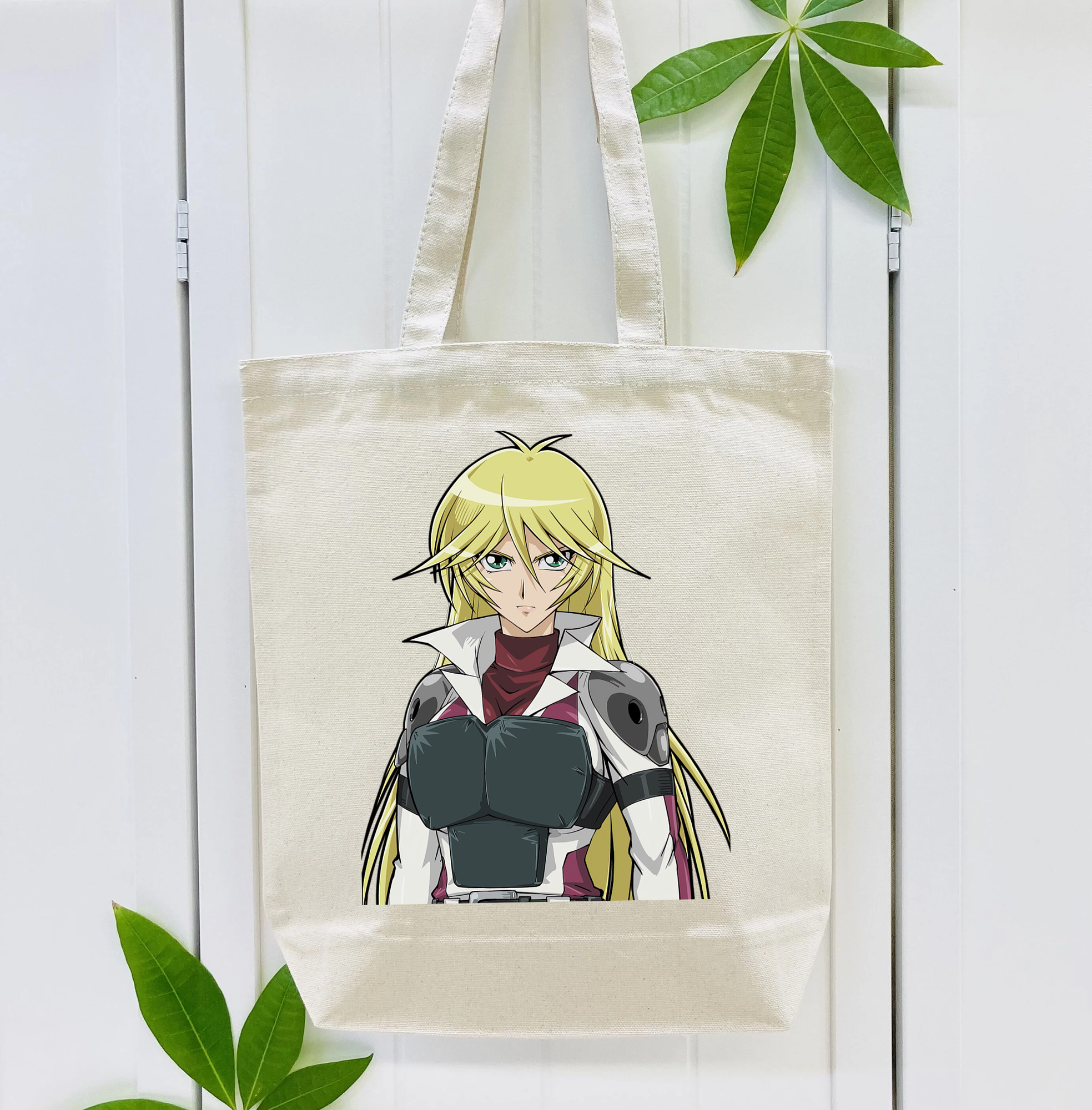 遊☆戯☆王 Yu-Gi-Oh! 縦型キャンバス生地手提げバッグ　トートバッグ