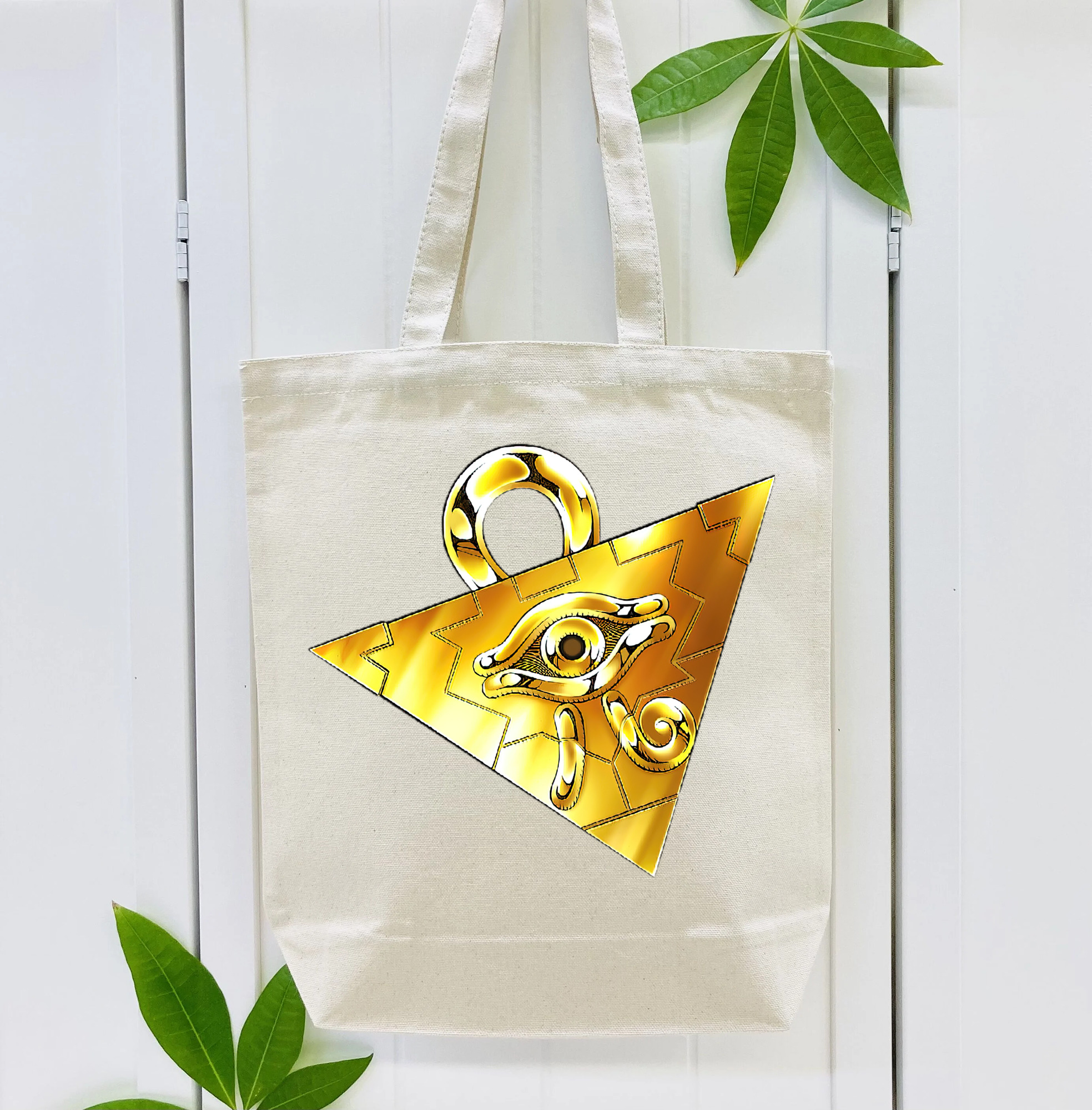 遊☆戯☆王 Yu-Gi-Oh! 縦型キャンバス生地手提げバッグ　トートバッグ