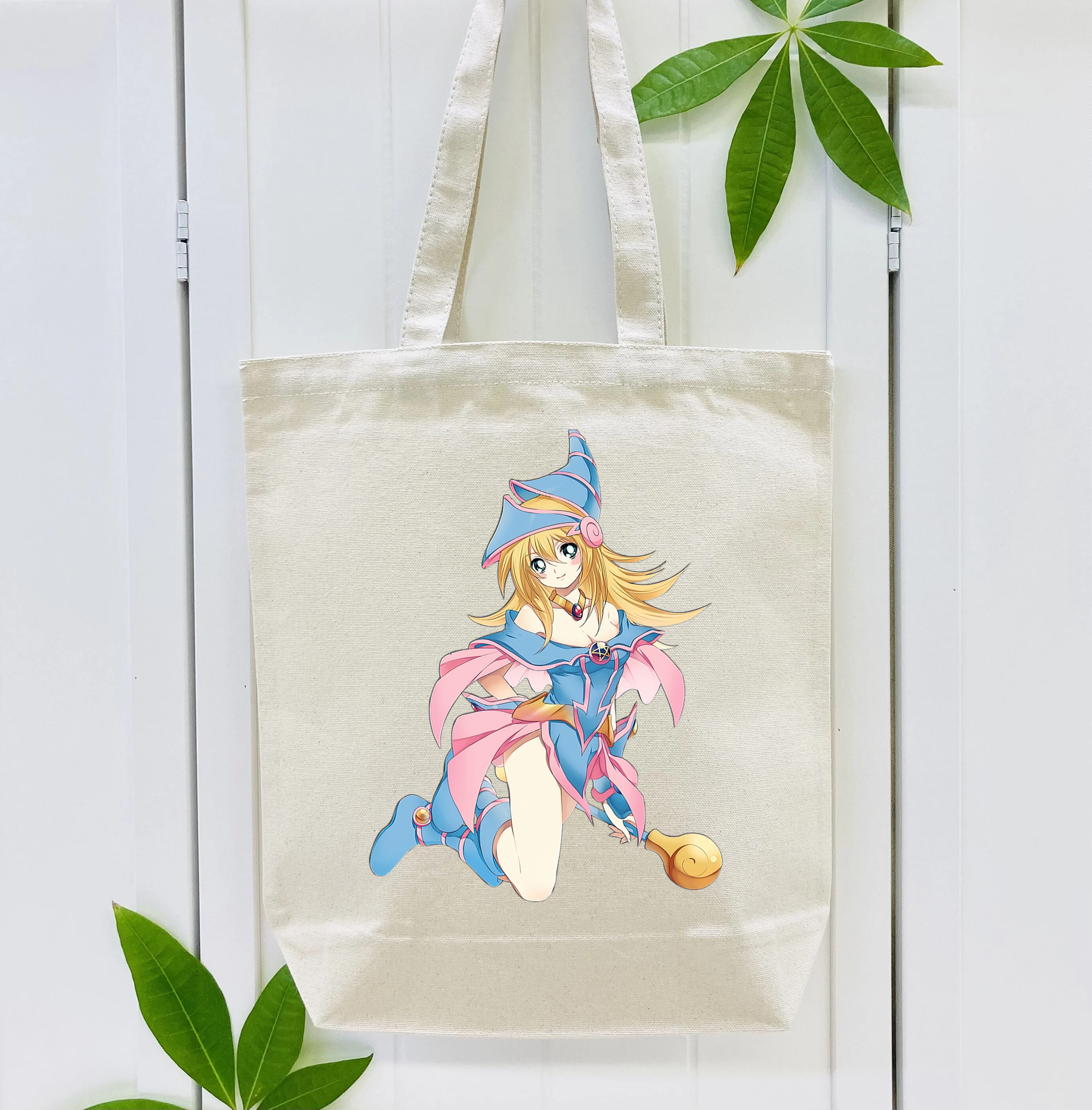 遊☆戯☆王 Yu-Gi-Oh! 縦型キャンバス生地手提げバッグ　トートバッグ