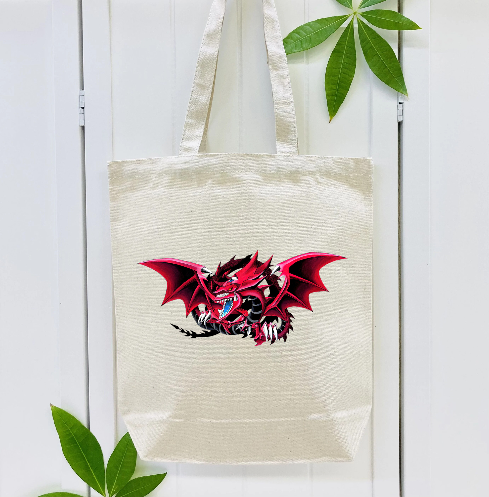 遊☆戯☆王 Yu-Gi-Oh! 縦型キャンバス生地手提げバッグ　トートバッグ