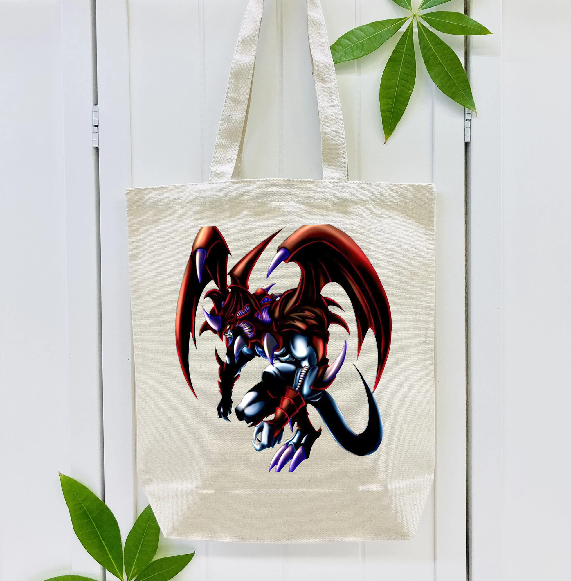 遊☆戯☆王 Yu-Gi-Oh! 縦型キャンバス生地手提げバッグ　トートバッグ