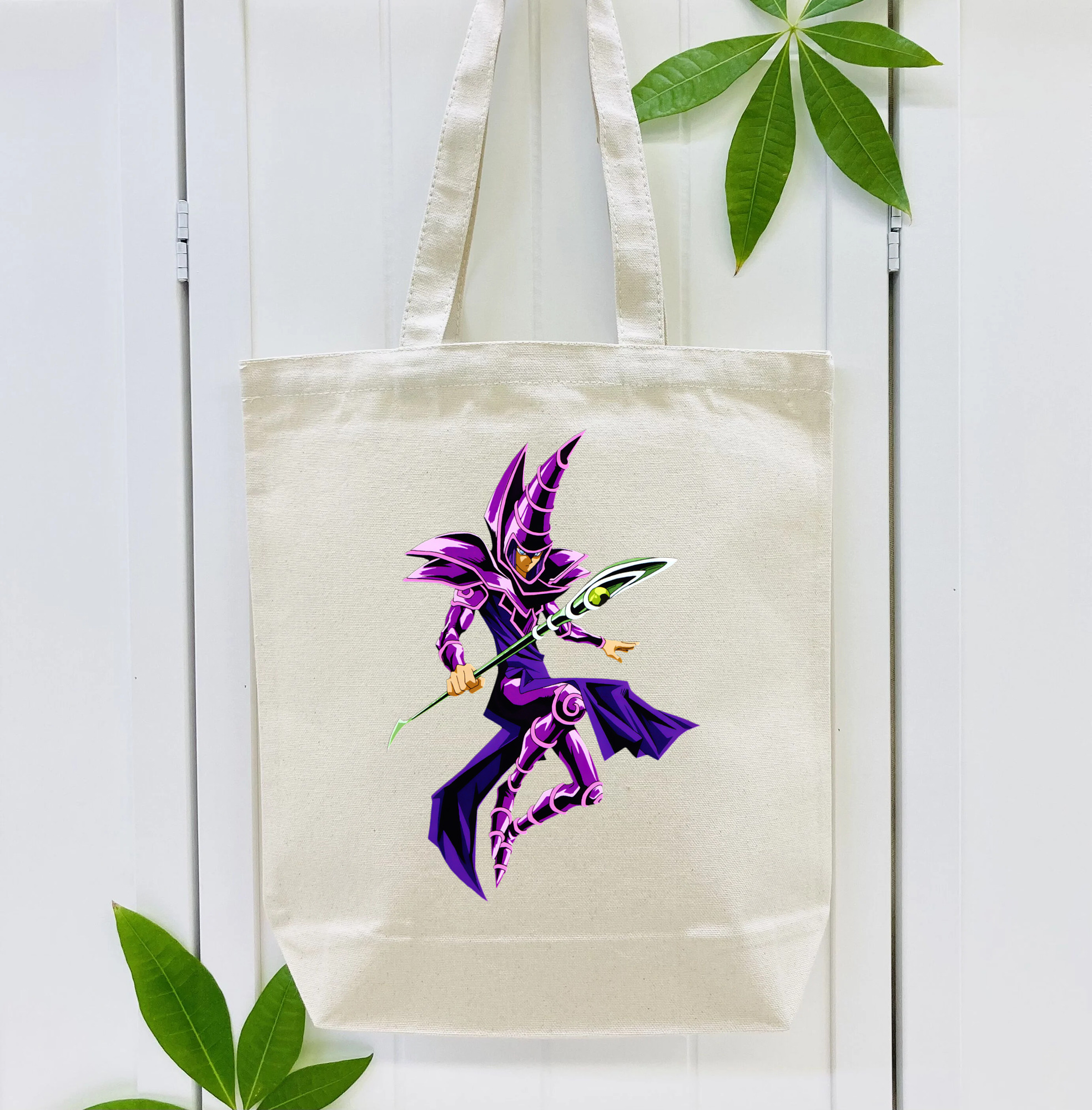 遊☆戯☆王 Yu-Gi-Oh! 縦型キャンバス生地手提げバッグ　トートバッグ