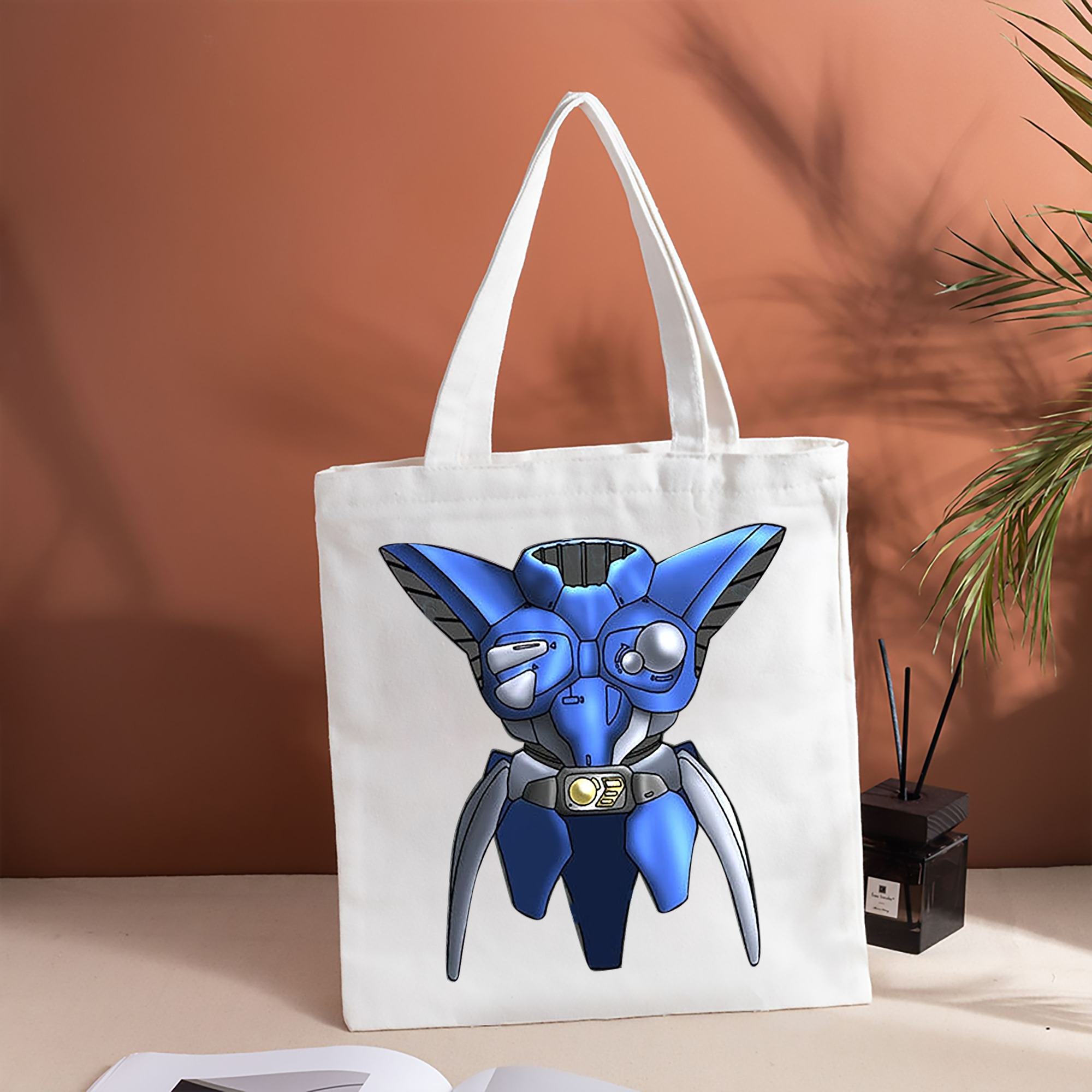 遊☆戯☆王 Yu-Gi-Oh! 縦型キャンバス生地手提げバッグ　トートバッグ