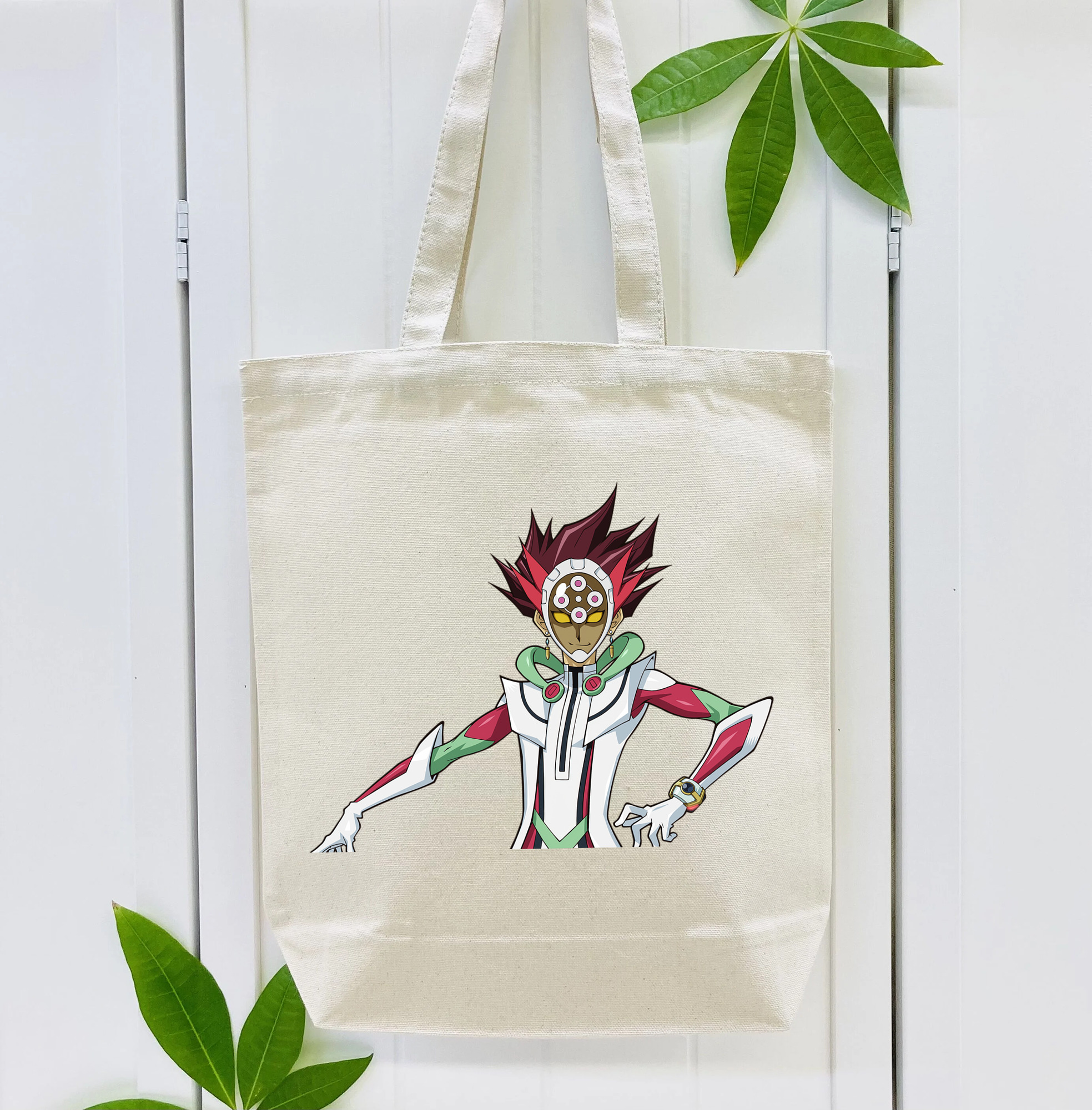 遊☆戯☆王 Yu-Gi-Oh! 縦型キャンバス生地手提げバッグ　トートバッグ