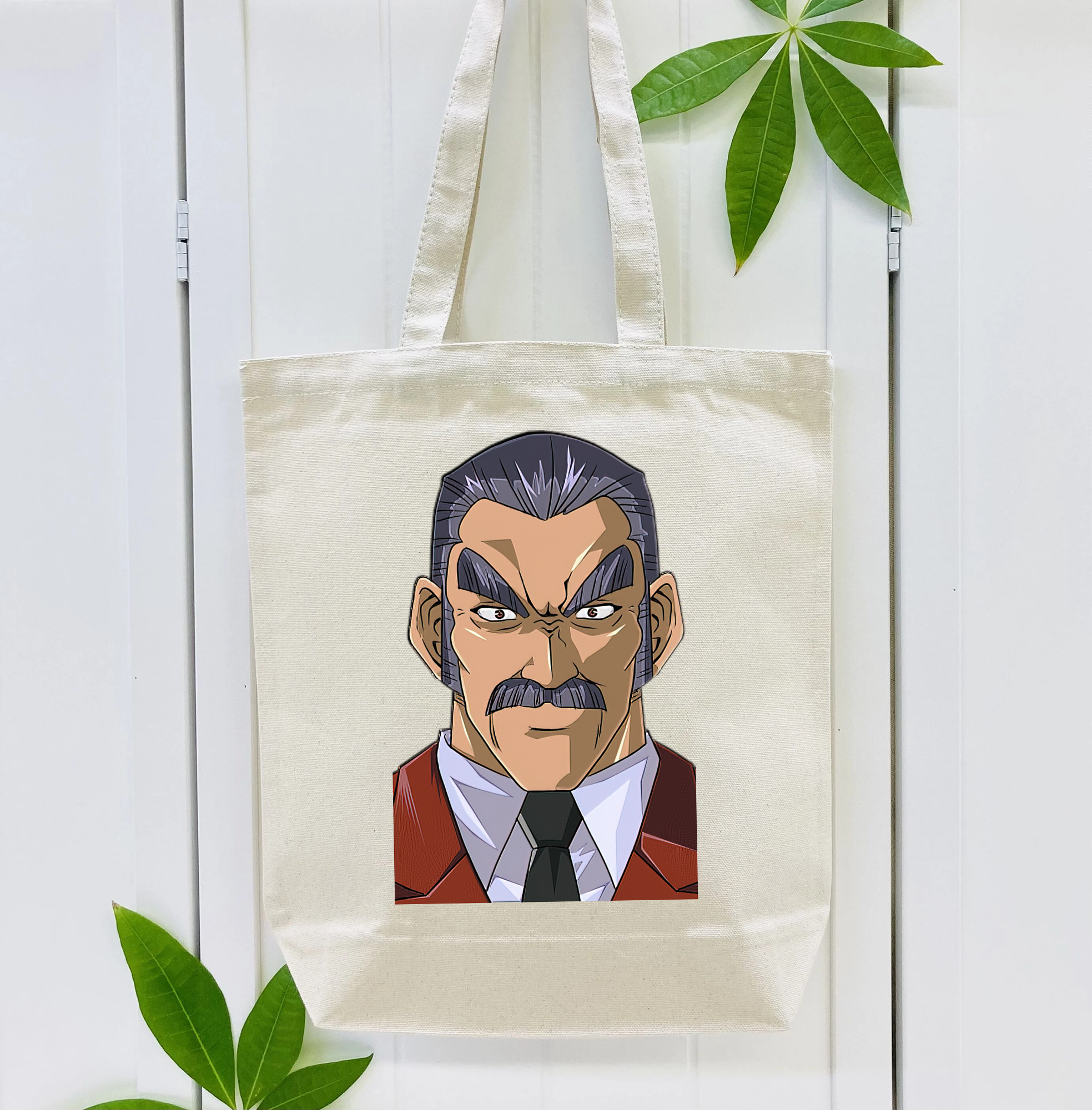 遊☆戯☆王 Yu-Gi-Oh! 縦型キャンバス生地手提げバッグ　トートバッグ