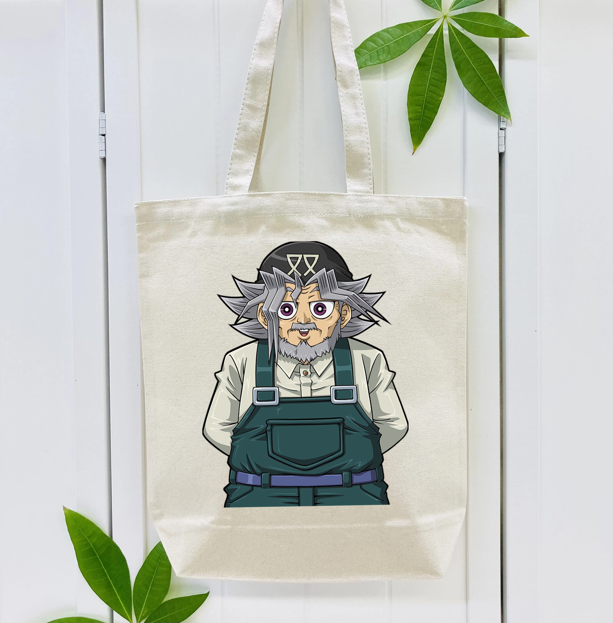 遊☆戯☆王 Yu-Gi-Oh! 縦型キャンバス生地手提げバッグ　トートバッグ