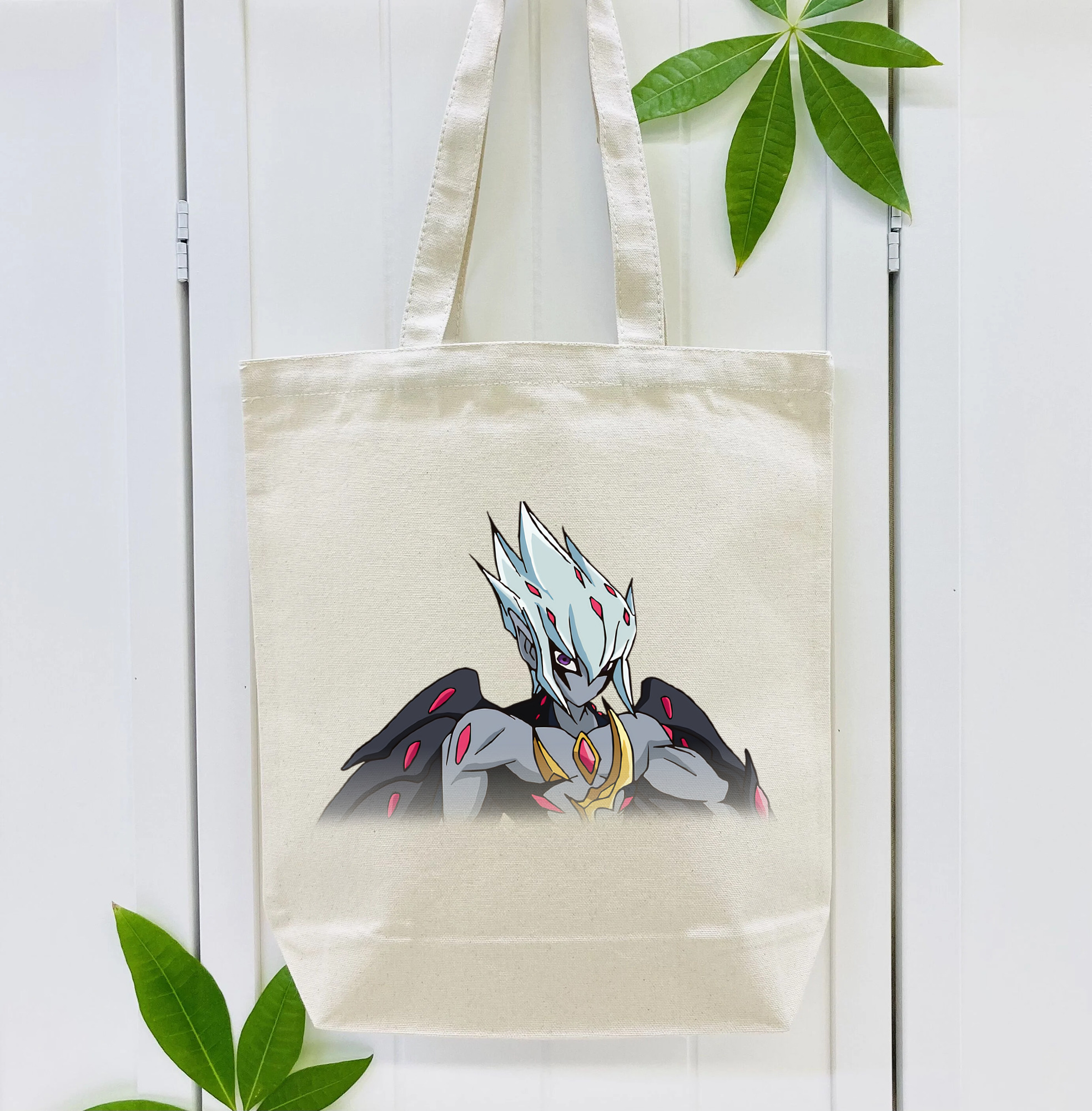 遊☆戯☆王 Yu-Gi-Oh! 縦型キャンバス生地手提げバッグ　トートバッグ