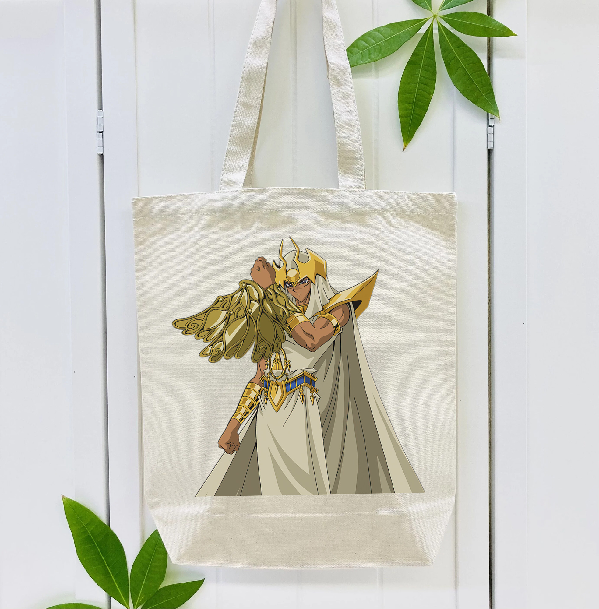 遊☆戯☆王 Yu-Gi-Oh! 縦型キャンバス生地手提げバッグ　トートバッグ