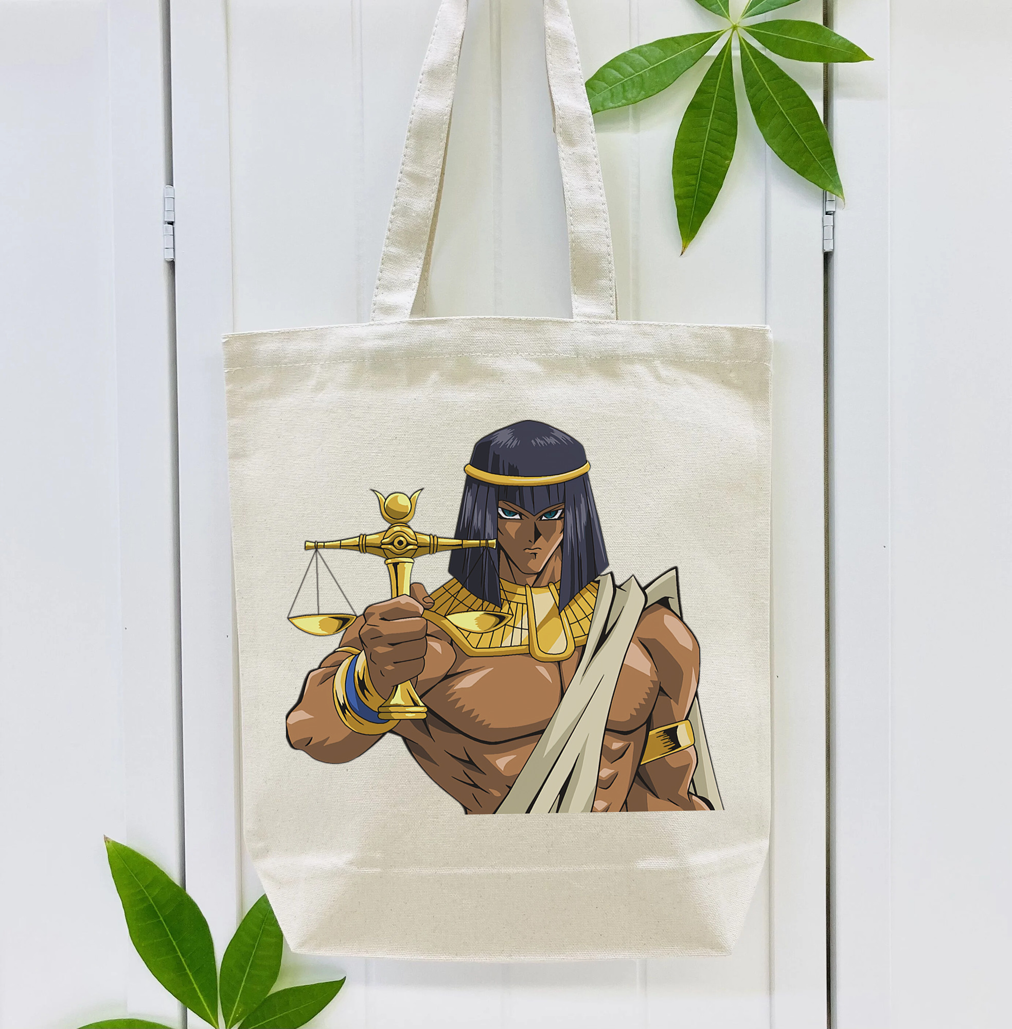 遊☆戯☆王 Yu-Gi-Oh! 縦型キャンバス生地手提げバッグ　トートバッグ