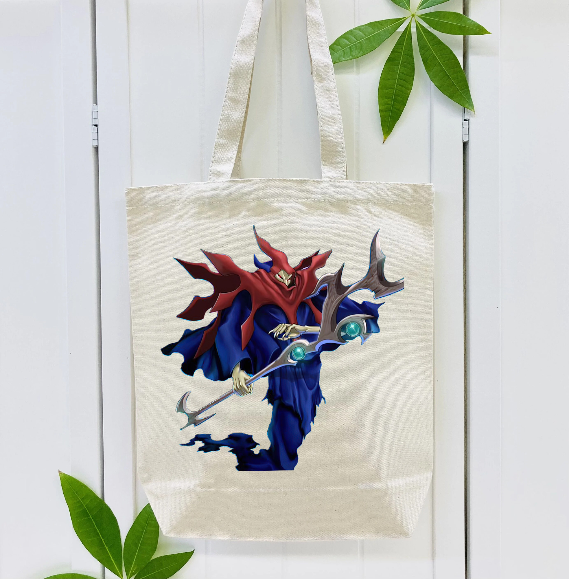 遊☆戯☆王 Yu-Gi-Oh! 縦型キャンバス生地手提げバッグ　トートバッグ
