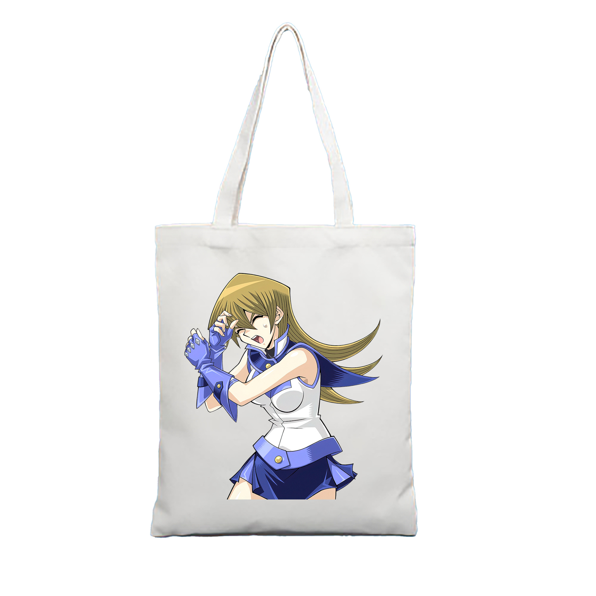（画像用） 遊☆戯☆王 Yu-Gi-Oh! 縦型キャンバス生地手提げバッグ　トートバッグ