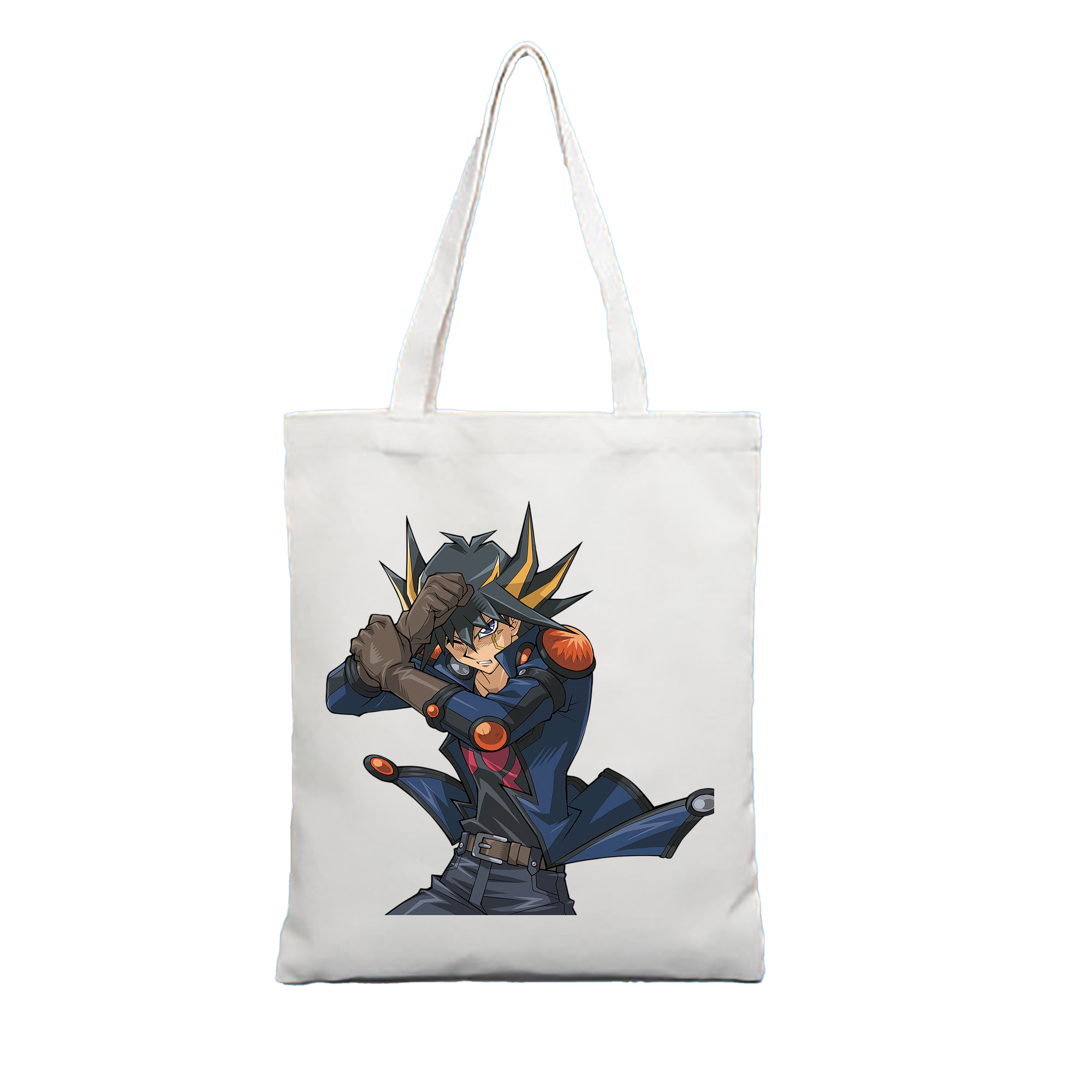 （画像用） 遊☆戯☆王 Yu-Gi-Oh! 縦型キャンバス生地手提げバッグ　トートバッグ