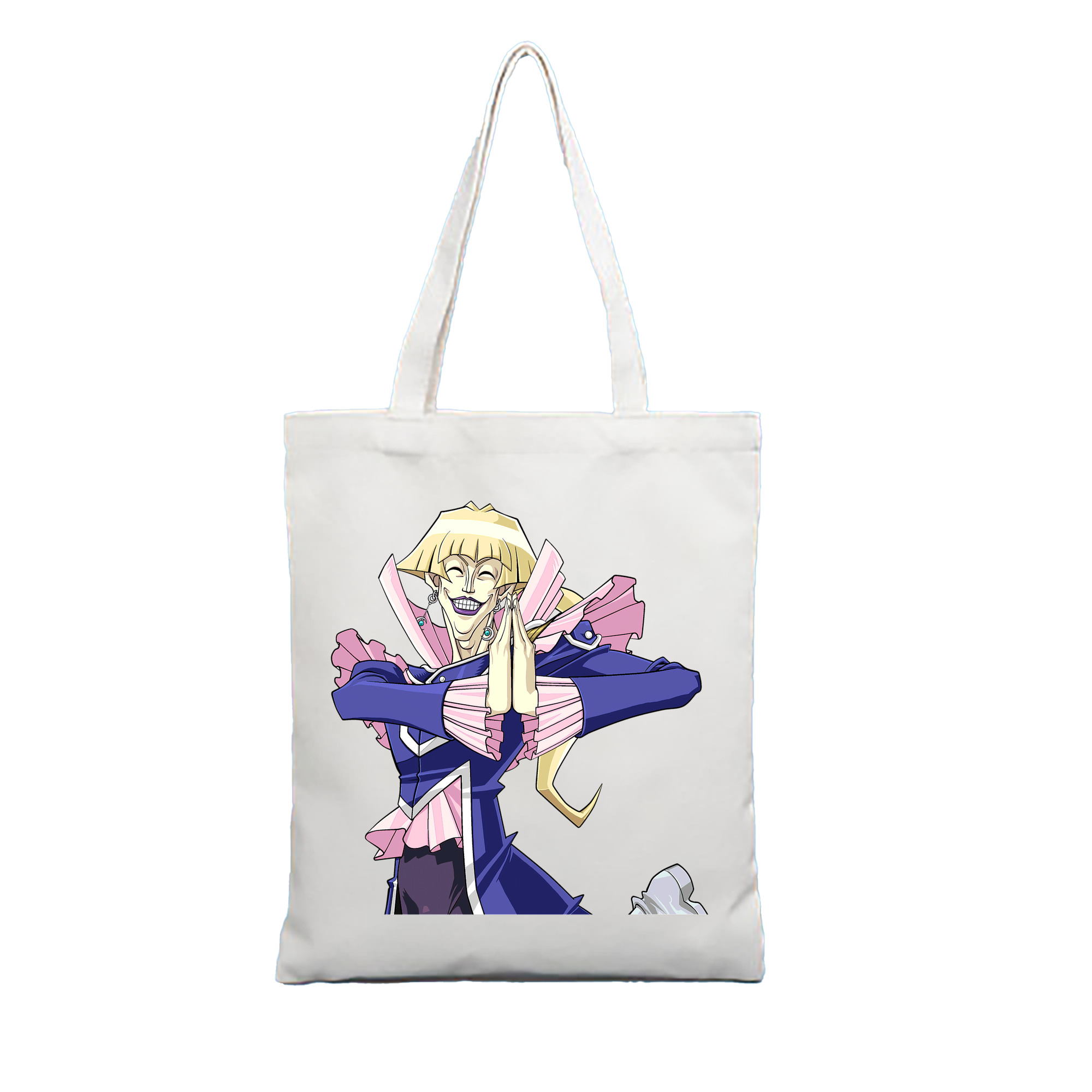 （画像用） 遊☆戯☆王 Yu-Gi-Oh! 縦型キャンバス生地手提げバッグ　トートバッグ