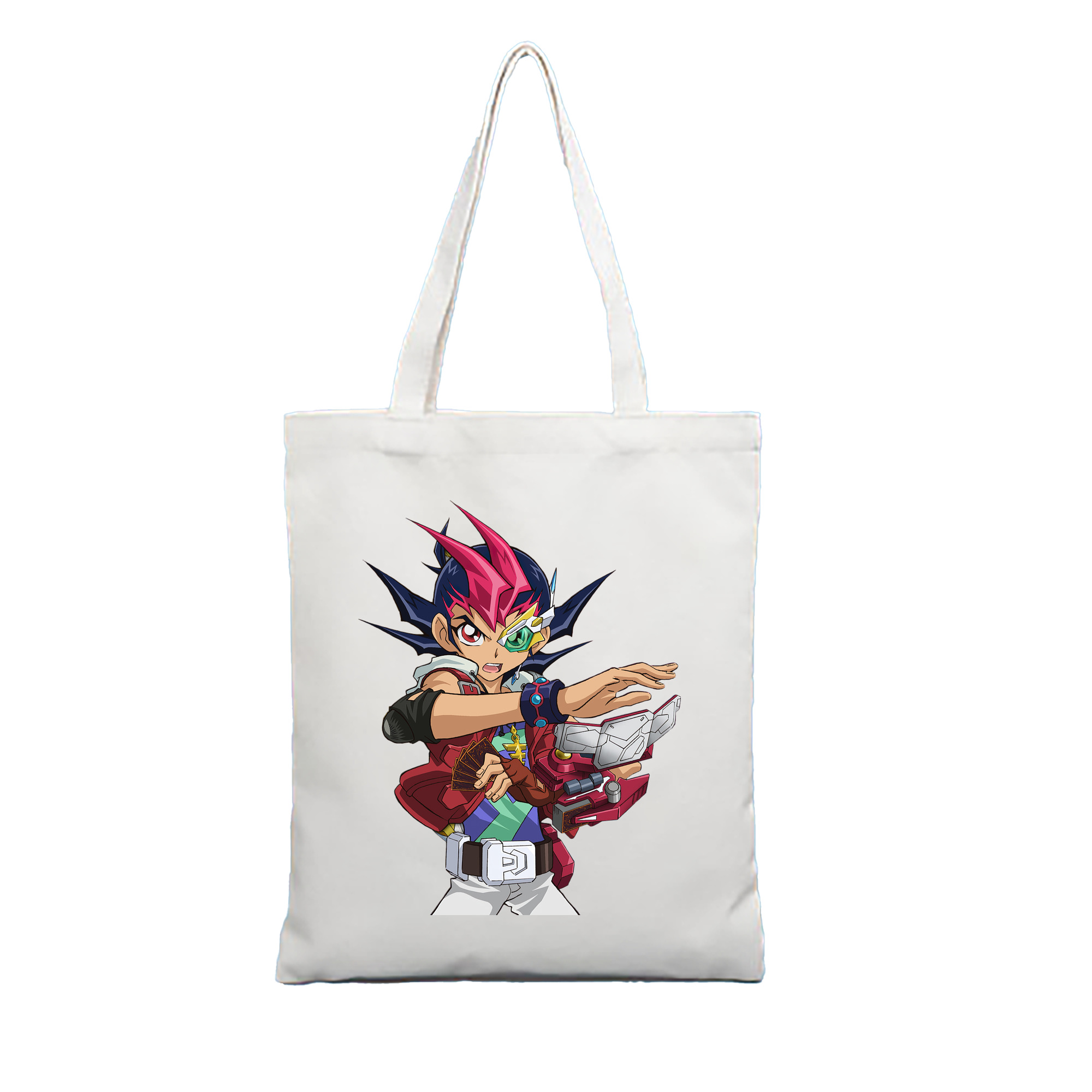 （画像用） 遊☆戯☆王 Yu-Gi-Oh! 縦型キャンバス生地手提げバッグ　トートバッグ