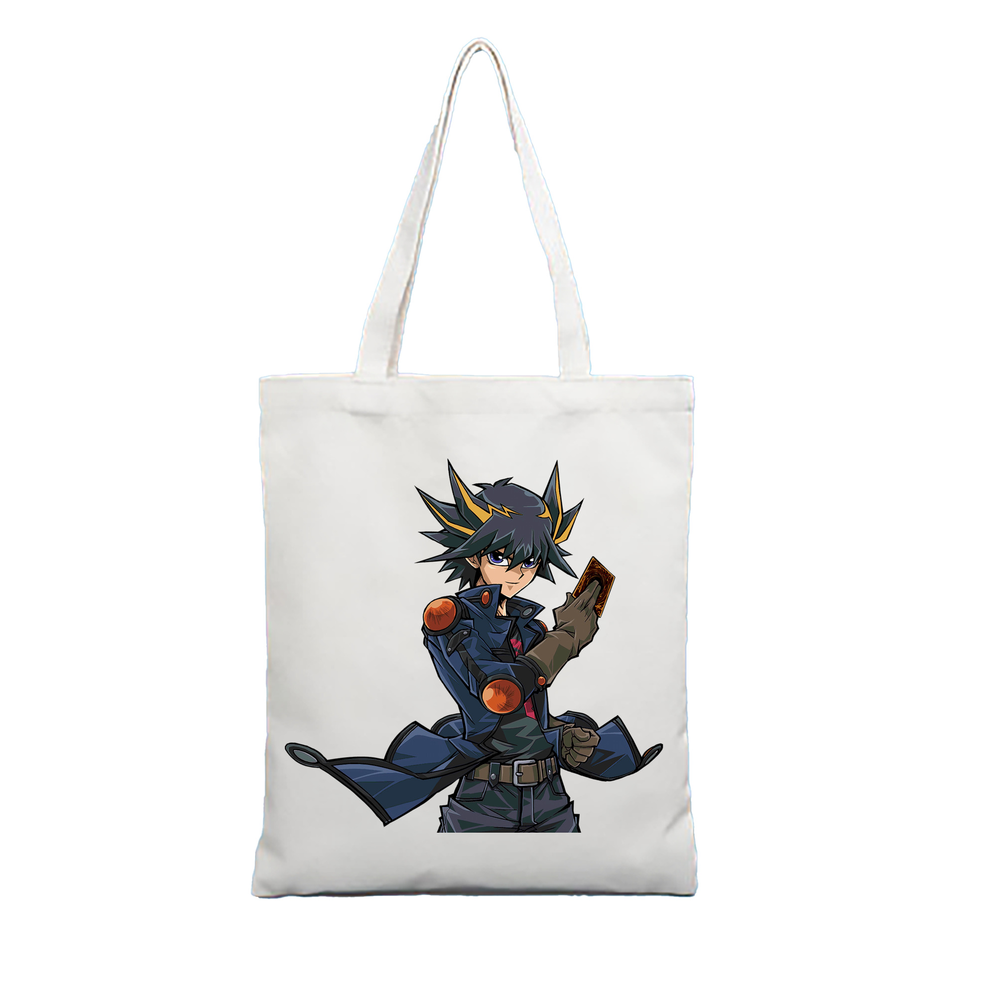（画像用） 遊☆戯☆王 Yu-Gi-Oh! 縦型キャンバス生地手提げバッグ　トートバッグ
