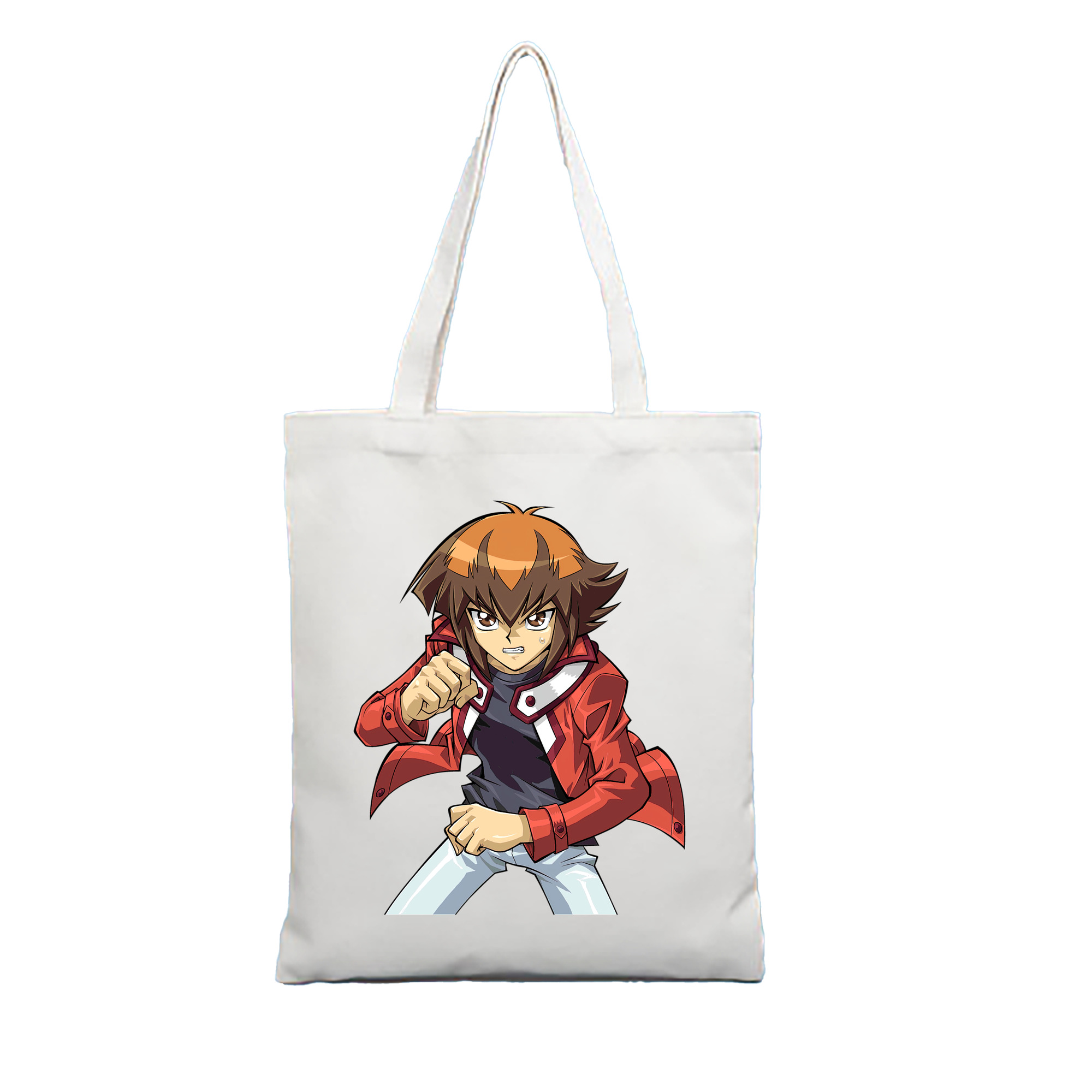 （画像用） 遊☆戯☆王 Yu-Gi-Oh! 縦型キャンバス生地手提げバッグ　トートバッグ