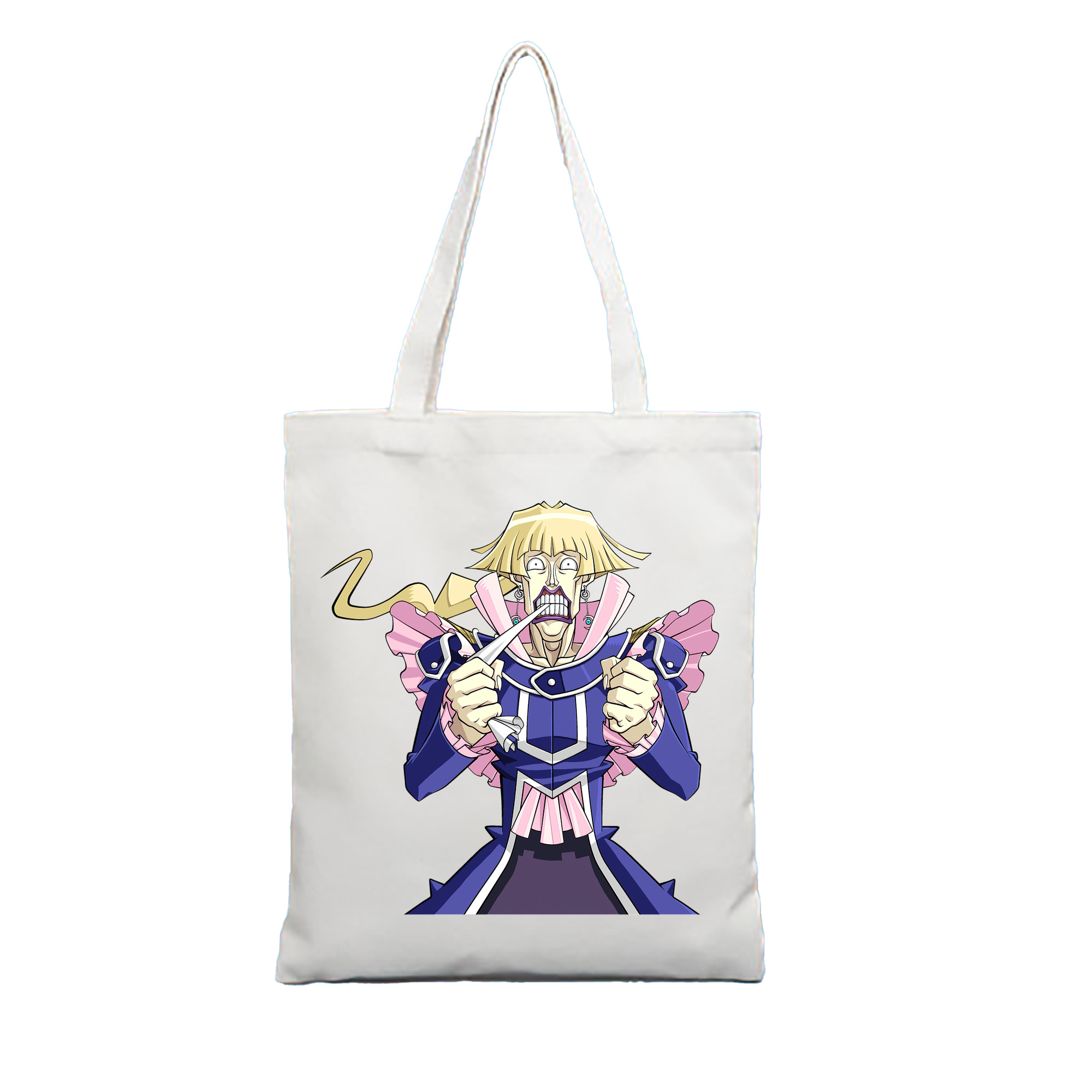 （画像用） 遊☆戯☆王 Yu-Gi-Oh! 縦型キャンバス生地手提げバッグ　トートバッグ