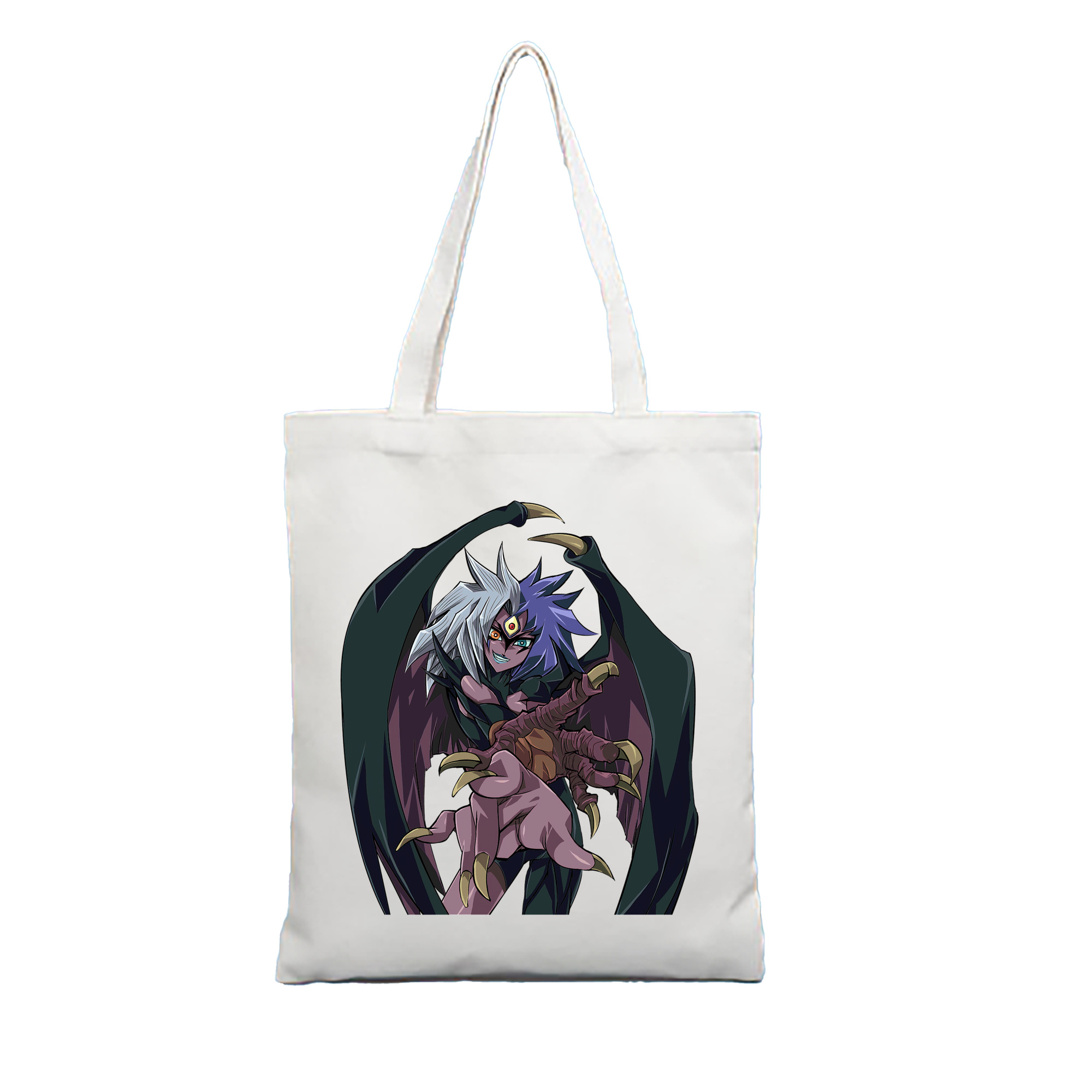 （画像用） 遊☆戯☆王 Yu-Gi-Oh! 縦型キャンバス生地手提げバッグ　トートバッグ