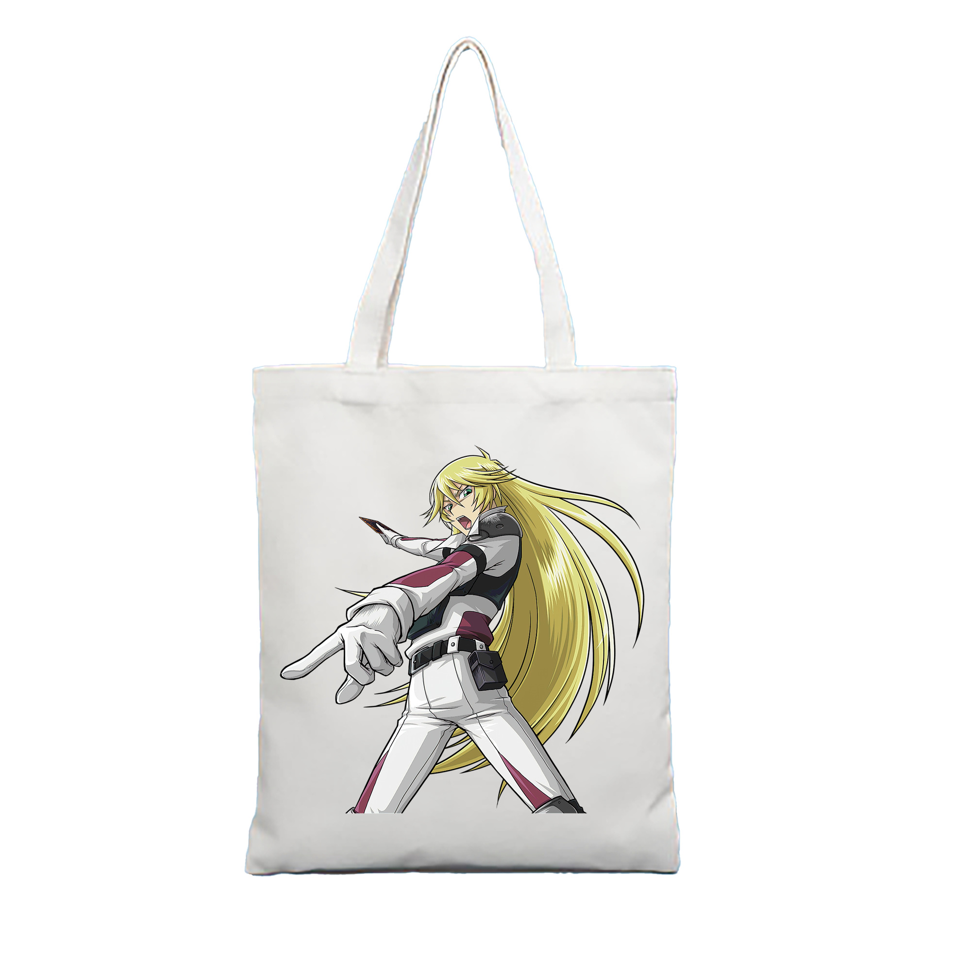 （画像用） 遊☆戯☆王 Yu-Gi-Oh! 縦型キャンバス生地手提げバッグ　トートバッグ