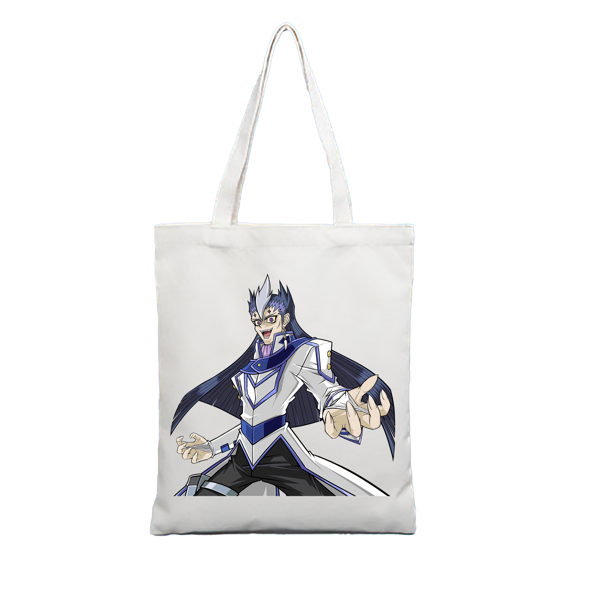 （画像用） 遊☆戯☆王 Yu-Gi-Oh! 縦型キャンバス生地手提げバッグ　トートバッグ