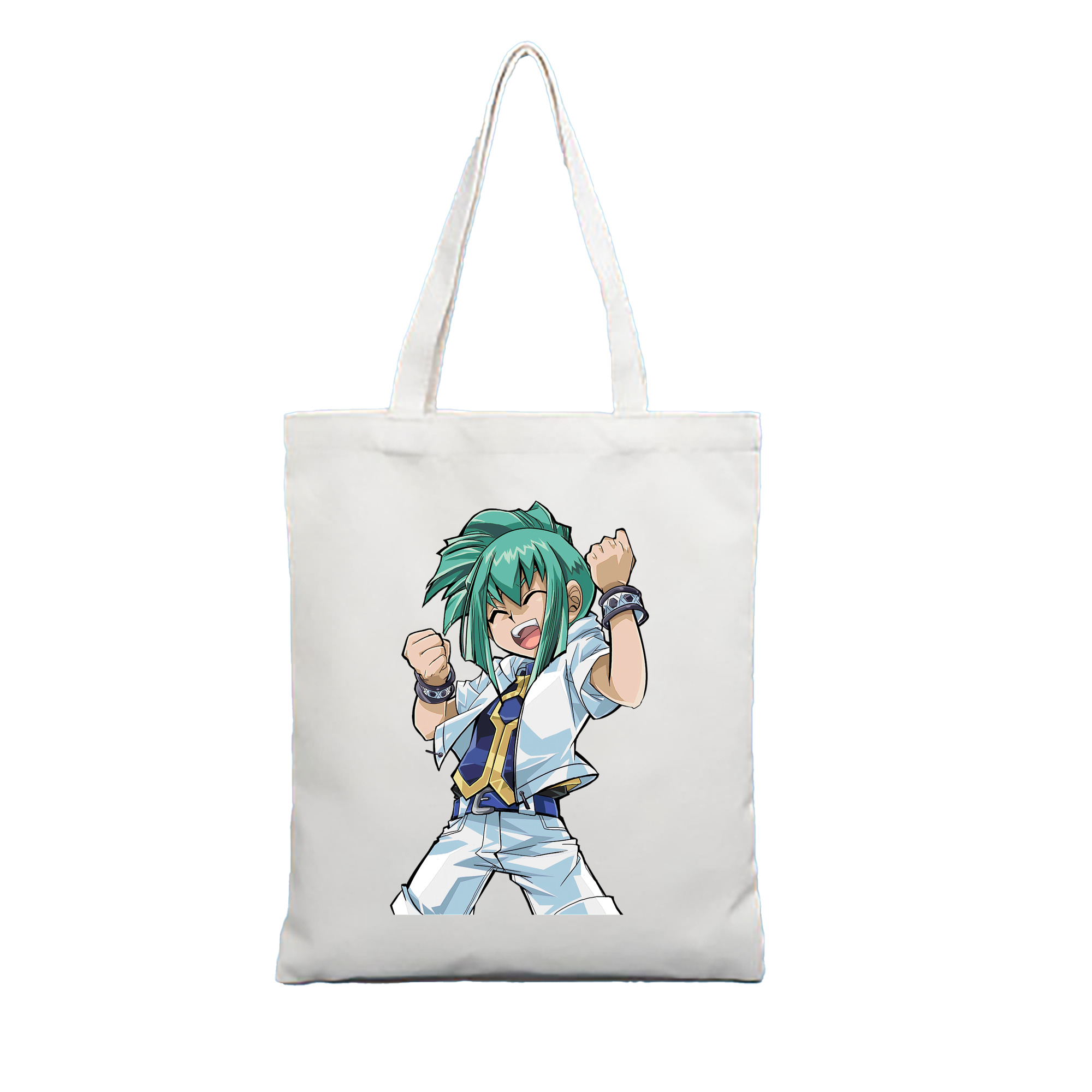 （画像用） 遊☆戯☆王 Yu-Gi-Oh! 縦型キャンバス生地手提げバッグ　トートバッグ