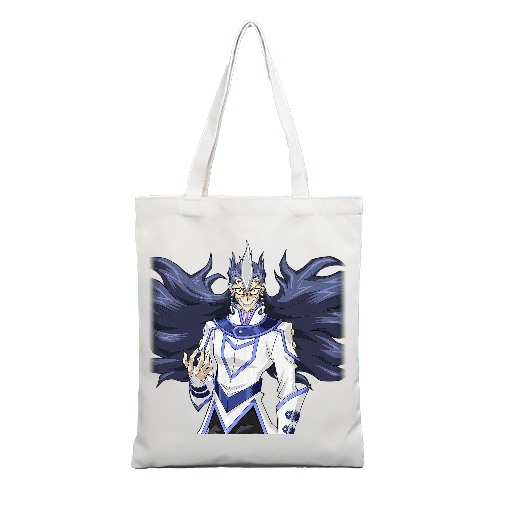 （画像用） 遊☆戯☆王 Yu-Gi-Oh! 縦型キャンバス生地手提げバッグ　トートバッグ