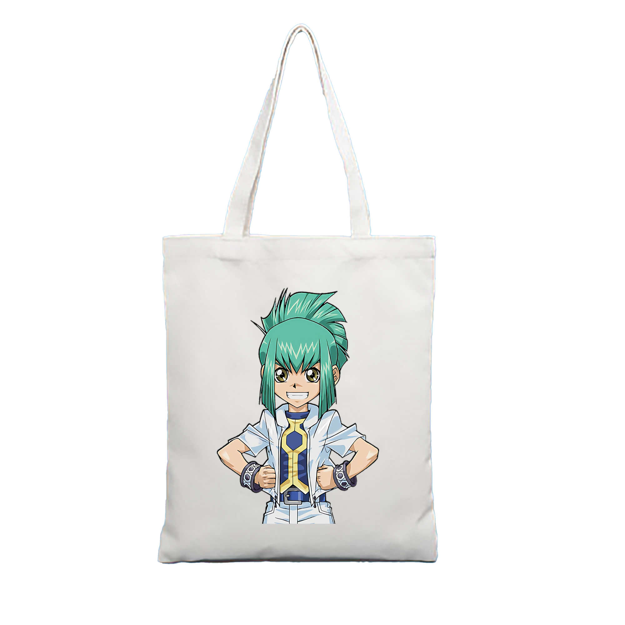 （画像用） 遊☆戯☆王 Yu-Gi-Oh! 縦型キャンバス生地手提げバッグ　トートバッグ