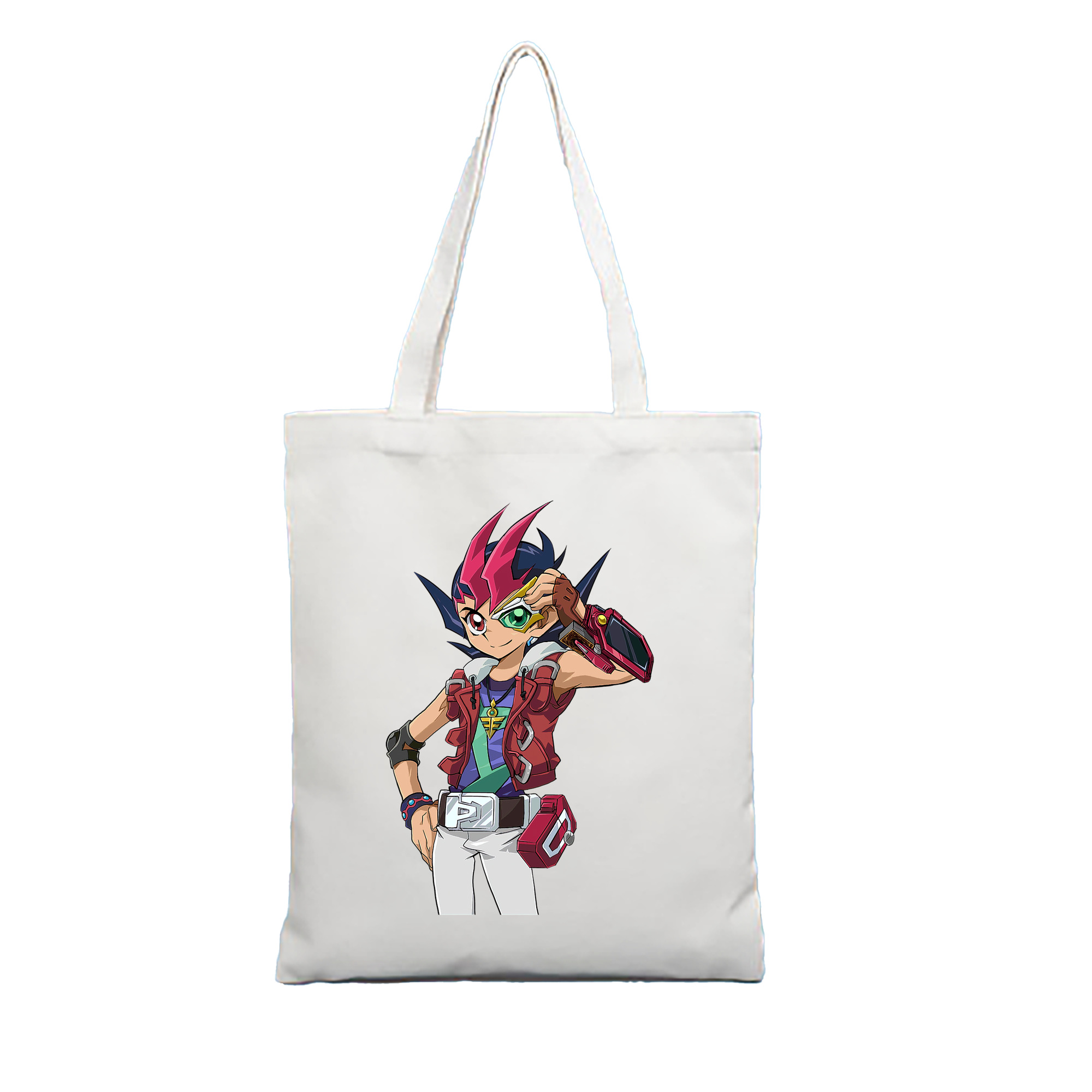 （画像用） 遊☆戯☆王 Yu-Gi-Oh! 縦型キャンバス生地手提げバッグ　トートバッグ