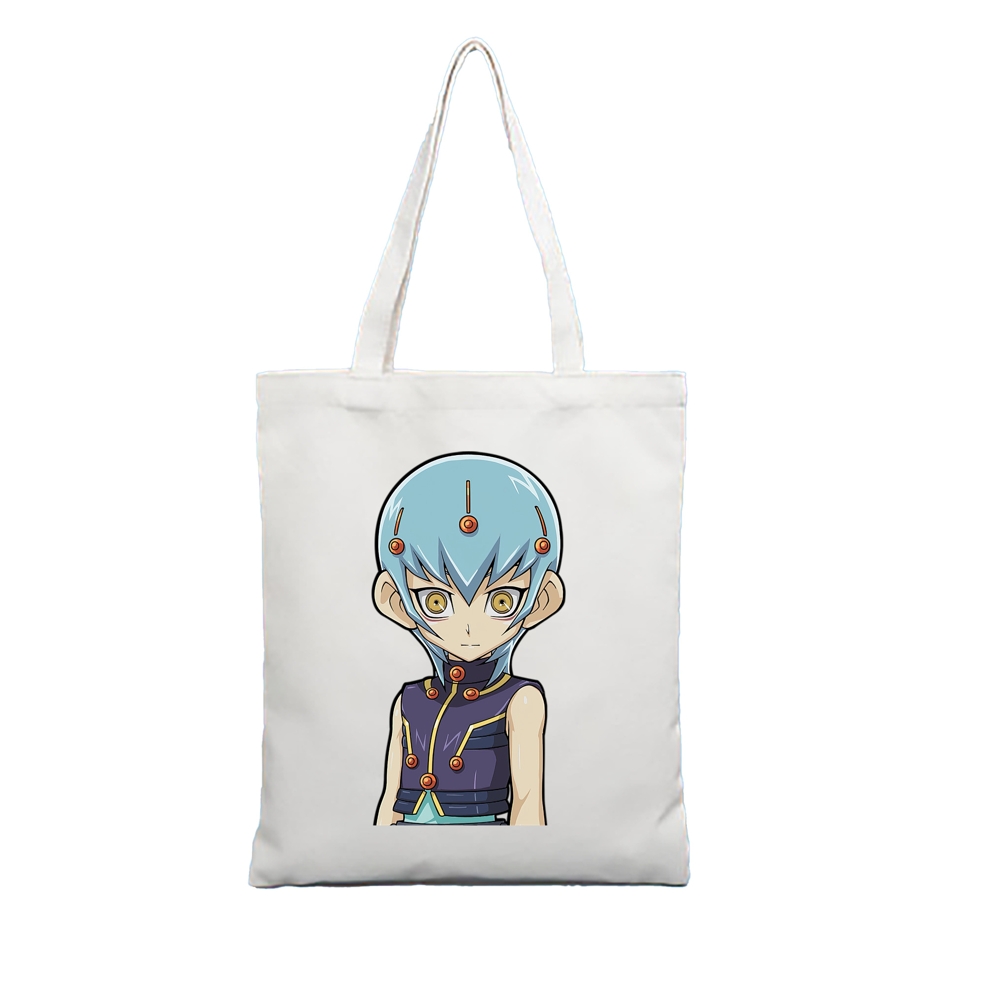 （画像用） 遊☆戯☆王 Yu-Gi-Oh! 縦型キャンバス生地手提げバッグ　トートバッグ