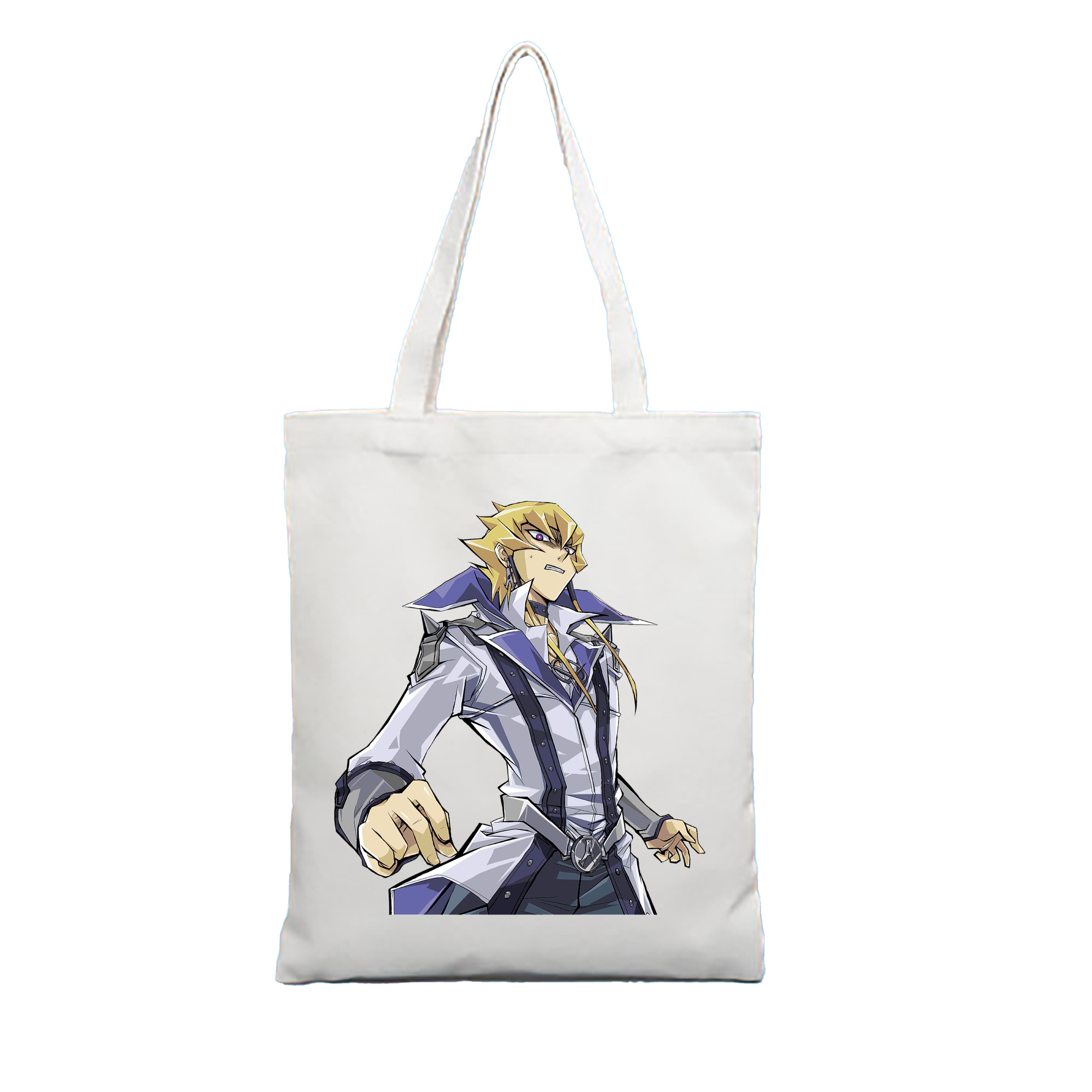 （画像用） 遊☆戯☆王 Yu-Gi-Oh! 縦型キャンバス生地手提げバッグ　トートバッグ