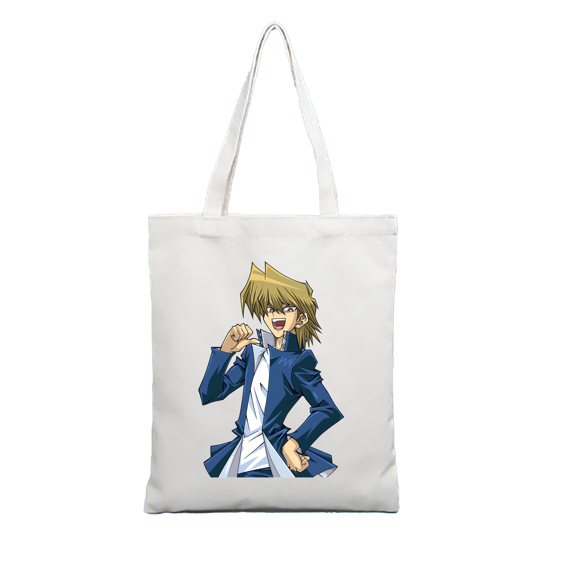 （画像用） 遊☆戯☆王 Yu-Gi-Oh! 縦型キャンバス生地手提げバッグ　トートバッグ