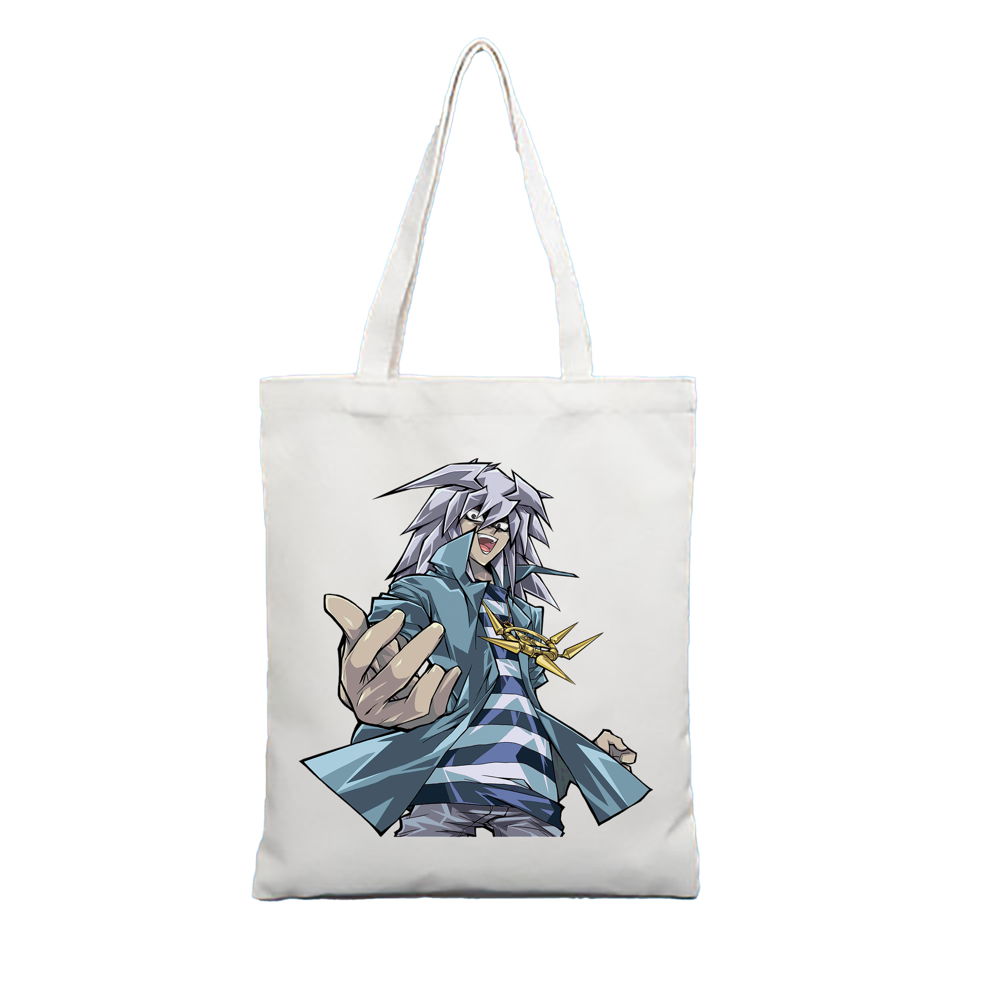 （画像用） 遊☆戯☆王 Yu-Gi-Oh! 縦型キャンバス生地手提げバッグ　トートバッグ