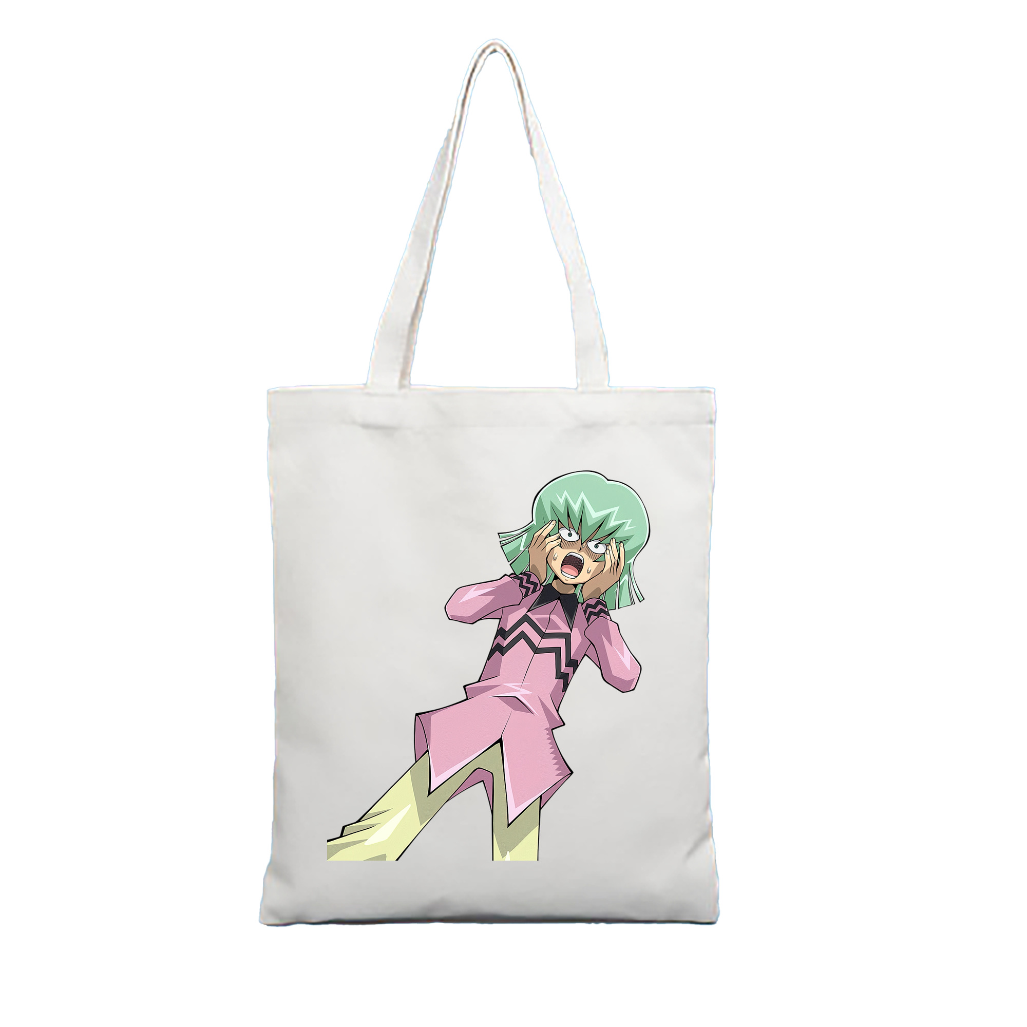 （画像用） 遊☆戯☆王 Yu-Gi-Oh! 縦型キャンバス生地手提げバッグ　トートバッグ
